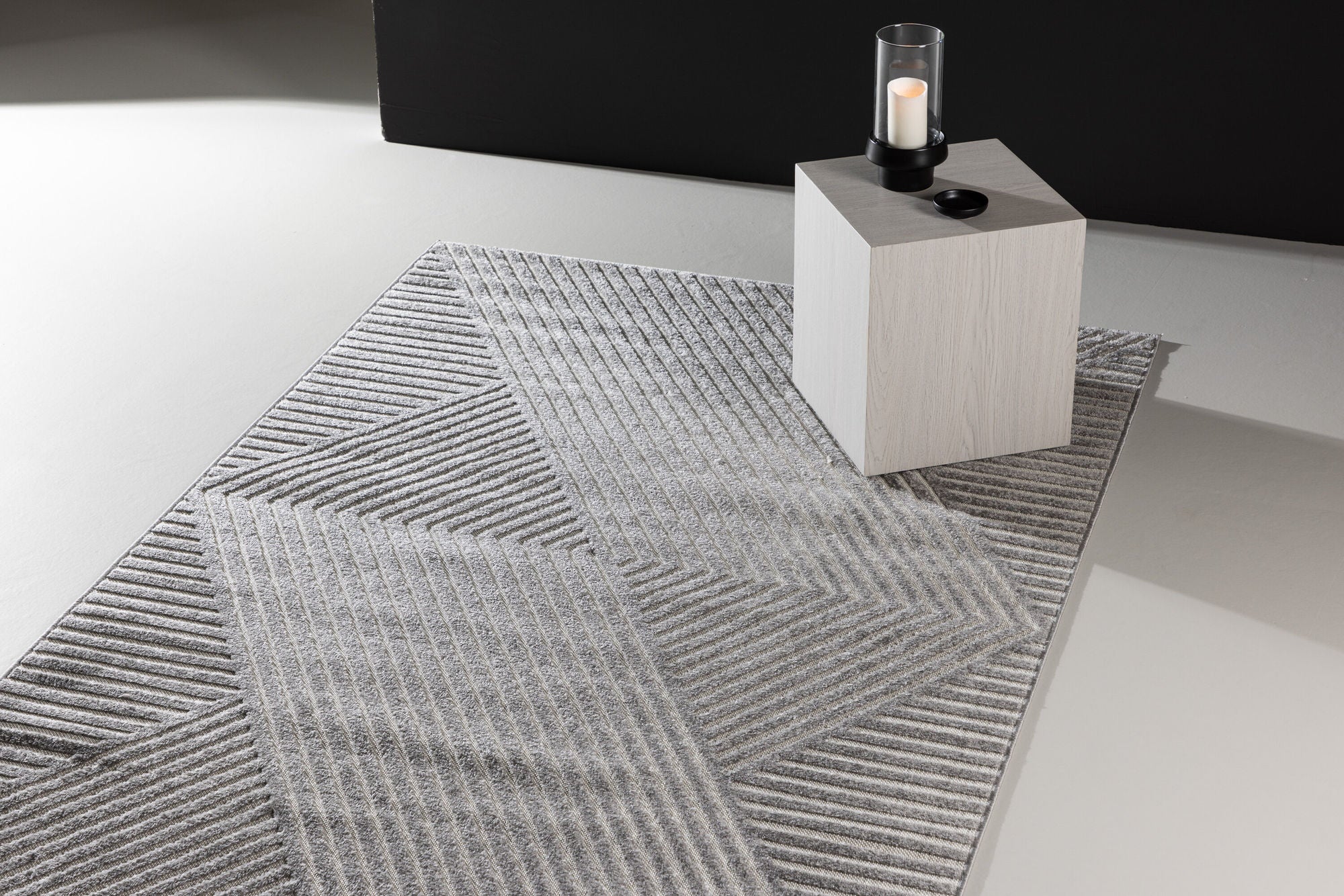 Teppich Aron 230*160cm - Grau-Teppiche-Venture Home-le canapé