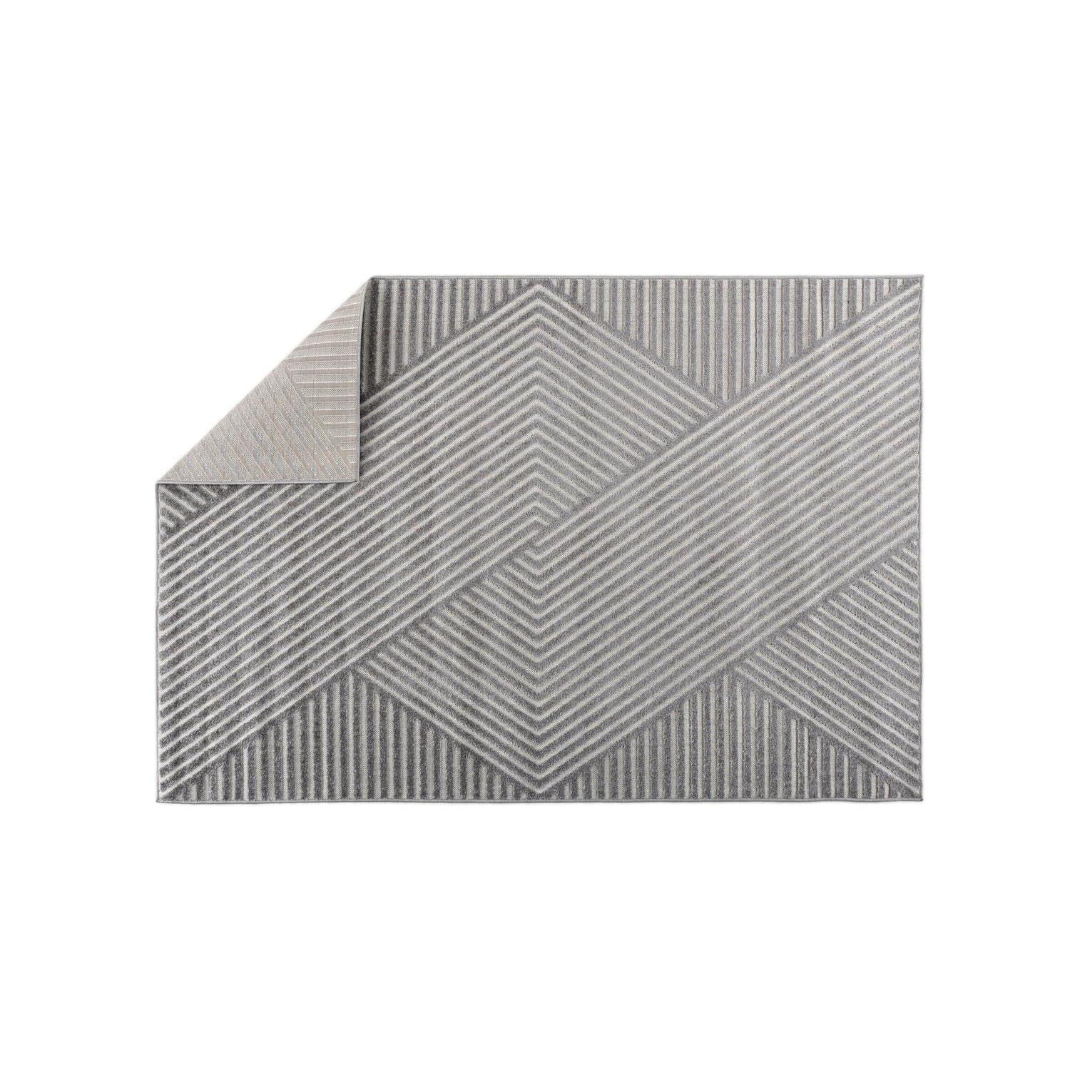 Teppich Aron 230*160cm - Grau-Teppiche-Venture Home-le canapé
