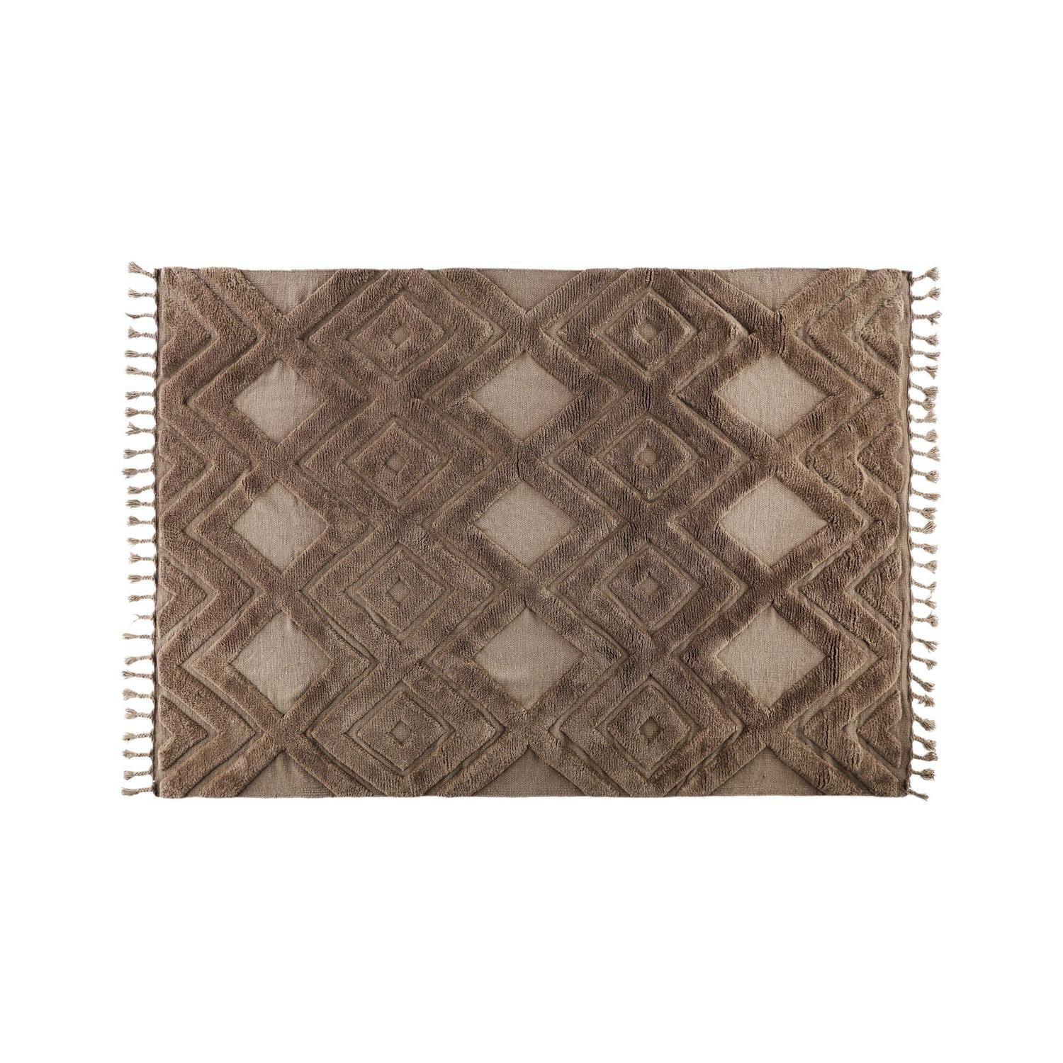 Teppich Dahlia 230*160cm - Dunkelbraun-Teppiche-Vind-le canapé