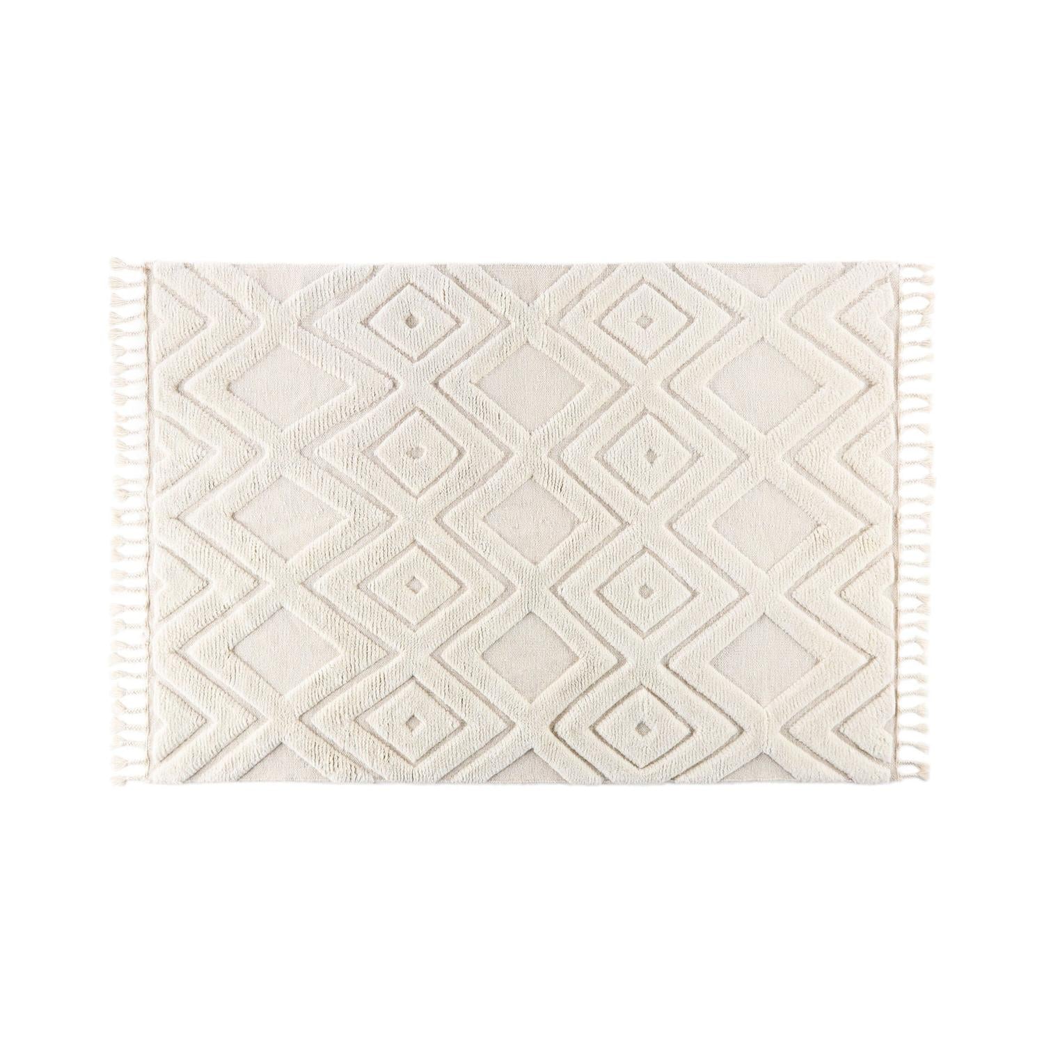 Teppich Dahlia 230*160cm - Weiß-Teppiche-Vind-le canapé
