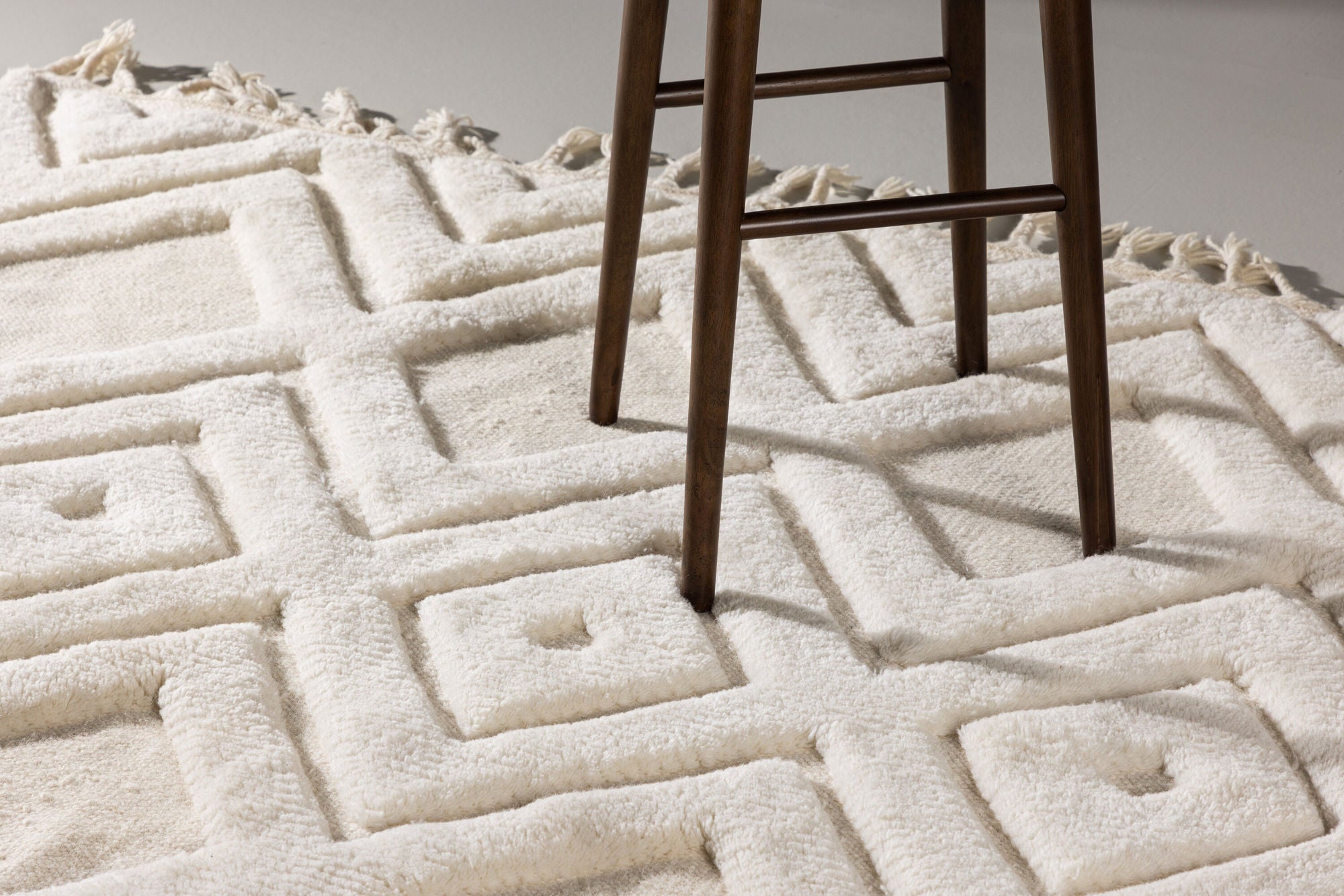 Teppich Dahlia 300*200cm - Weiß-Teppich-Vind-le canapé