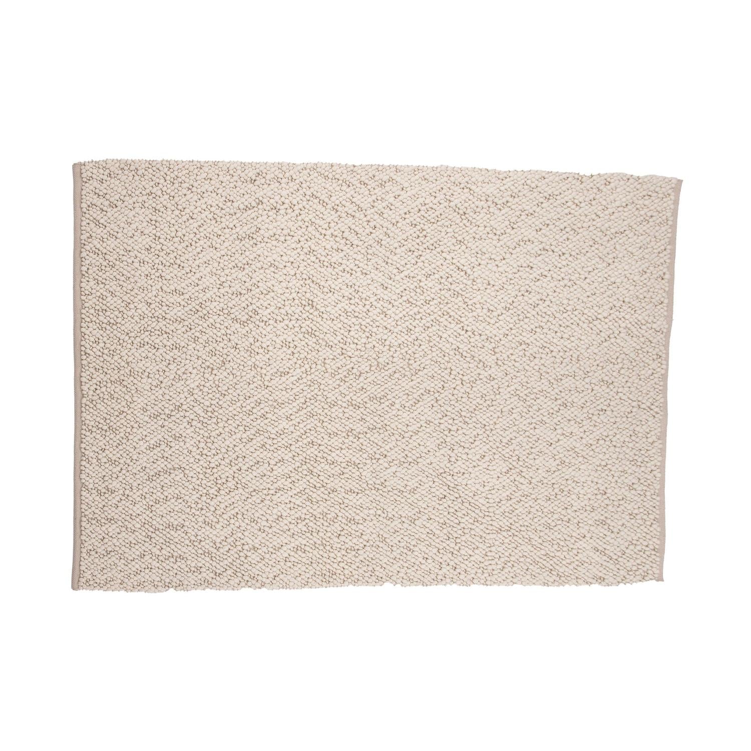 Teppich Jajru 300*200cm aus Wolle - Weiß-Teppich-Venture Home-le canapé