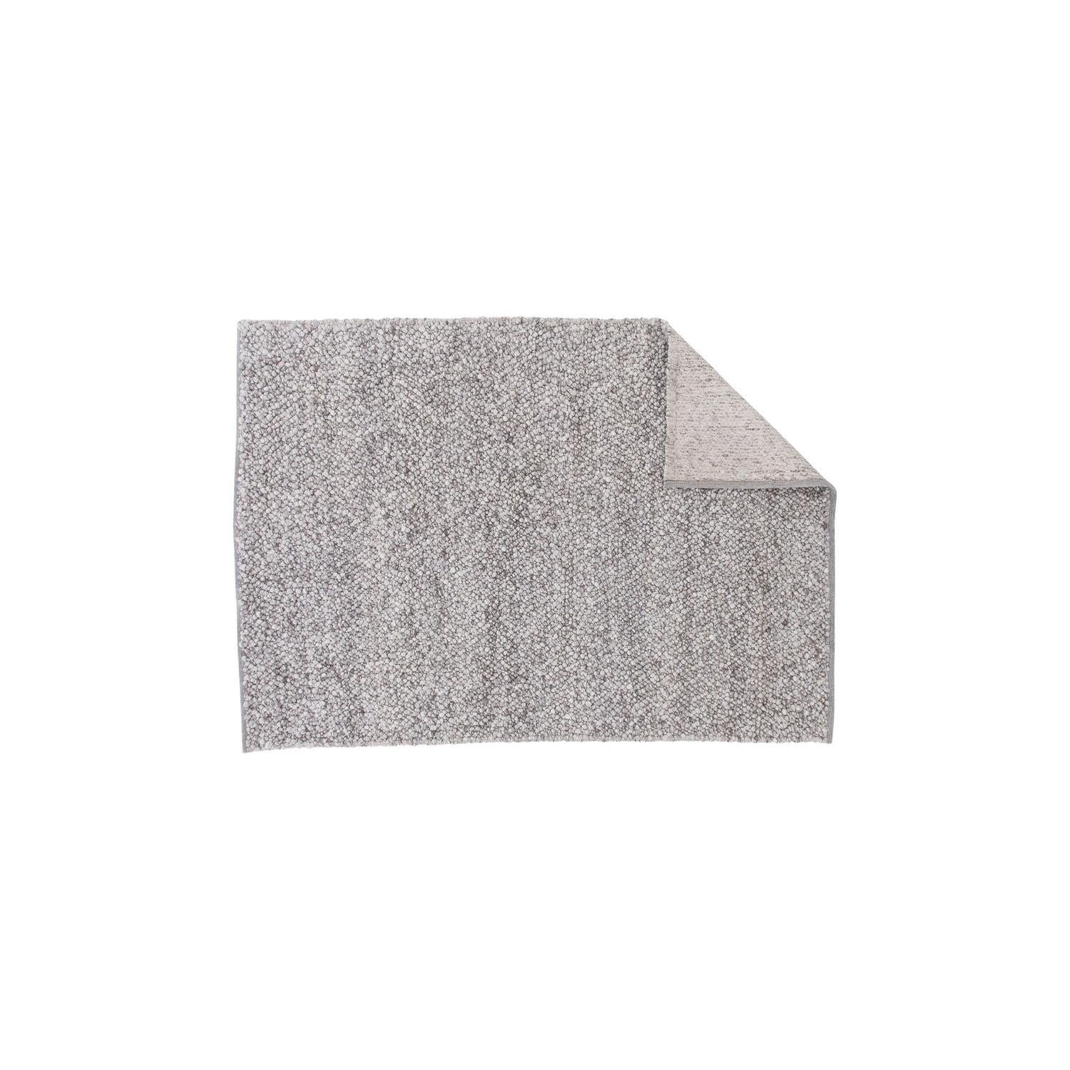 Teppich Jajru 300x200cm aus Wolle - Hellgrau-Teppiche-Venture Home-le canapé