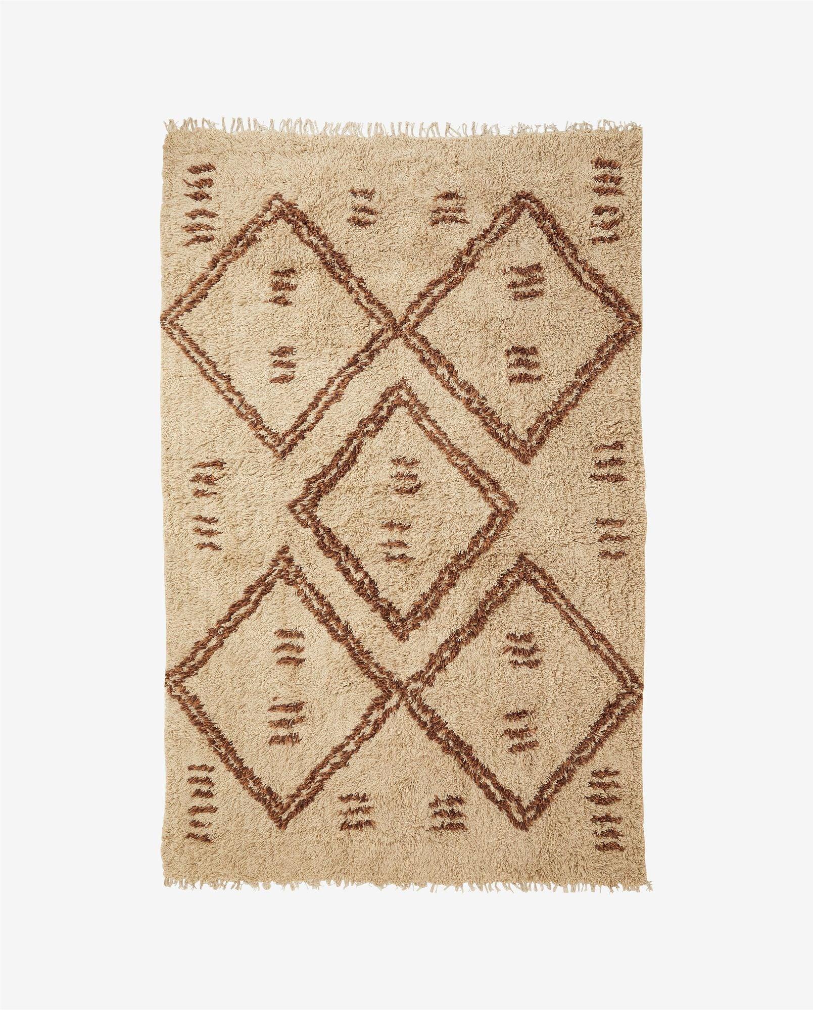 Teppich LEAH 290*200cm handgefertigt – Natur-Teppich-Nordal A/S-le canapé