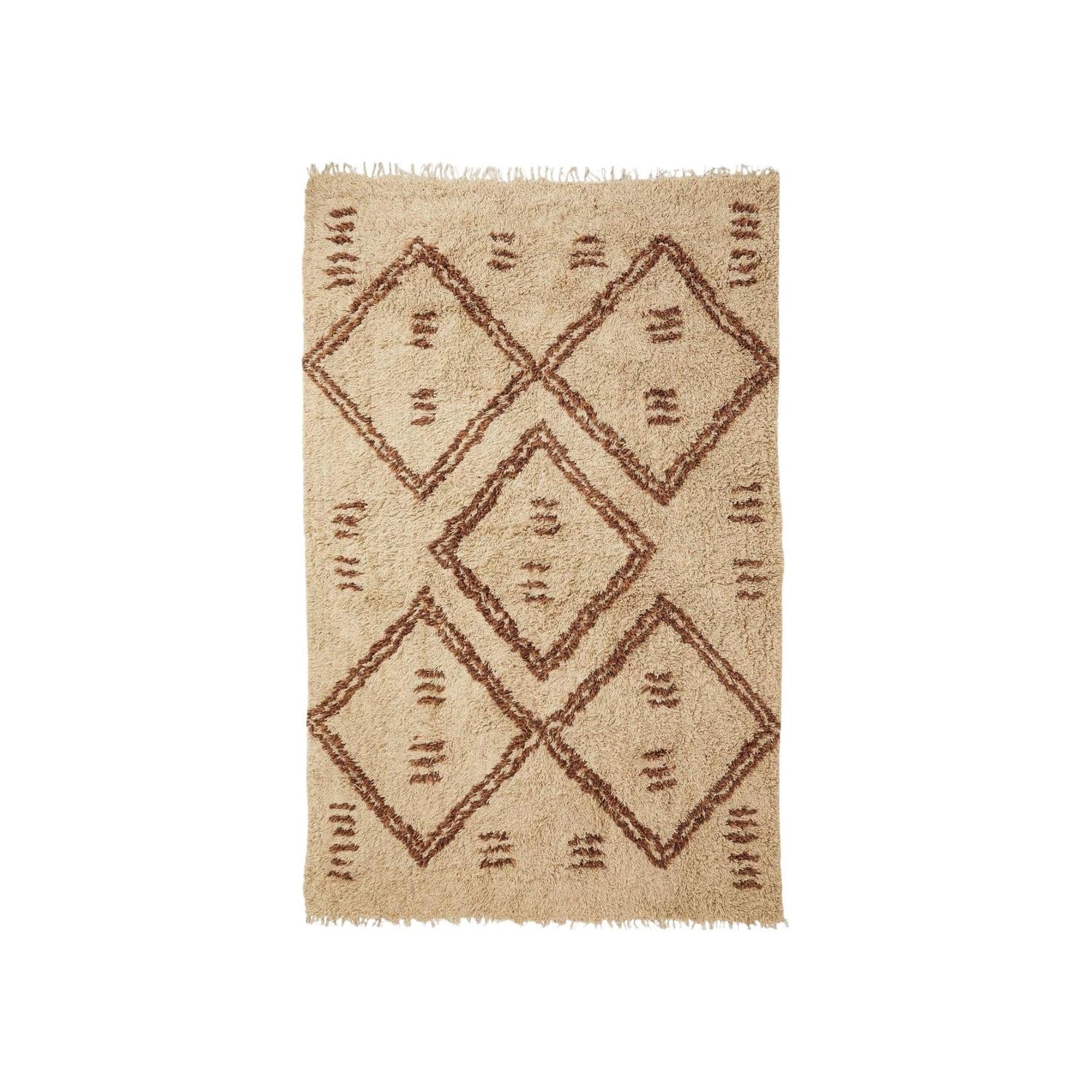 Teppich LEAH 290*200cm handgefertigt – Natur-Teppiche-Nordal A/S-le canapé