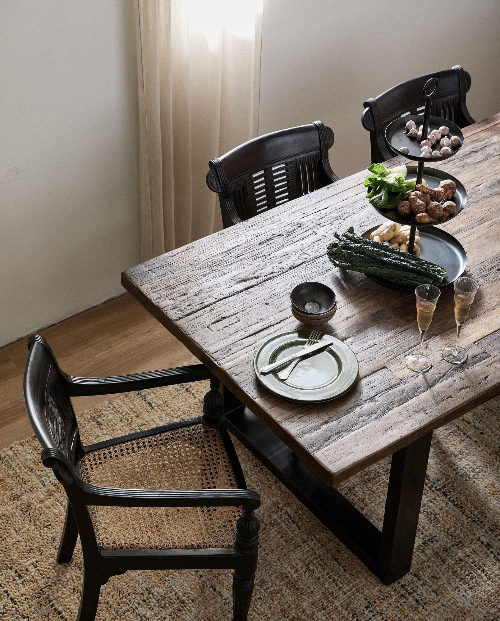Teppich LINA 260*180cm handgefertigt aus Hanf & Viskose - Natur-Teppich-Nordal A/S-le canapé