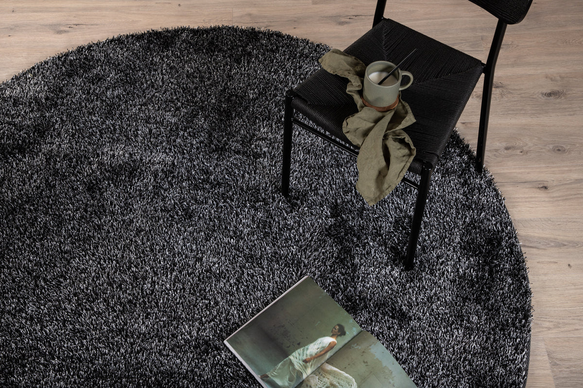Teppich Mattis 200cm - Anthrazit-Teppiche-Venture Home-le canapé