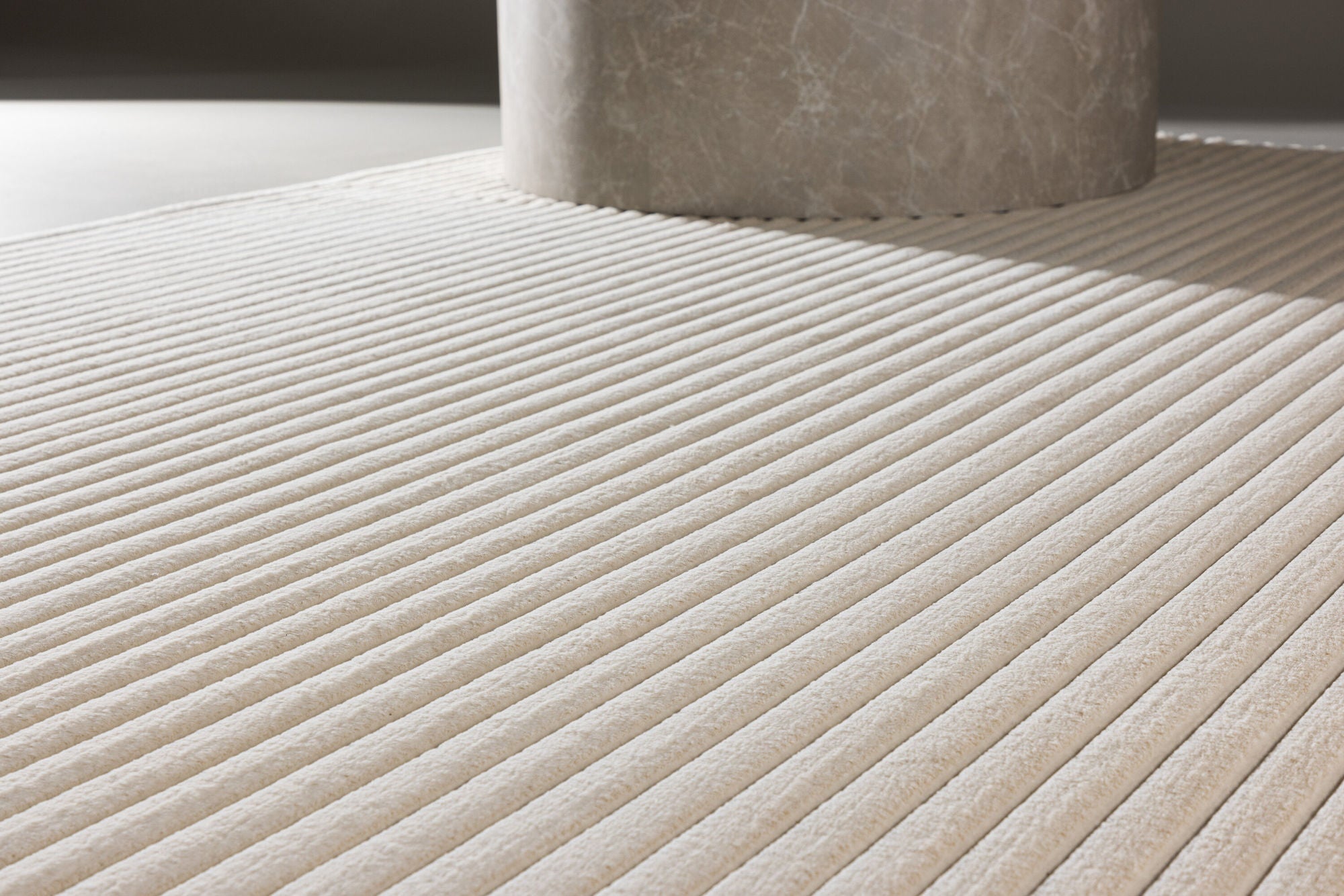 Teppich Miller 290*200cm - Cremeweiß-Teppich-Venture Home-le canapé