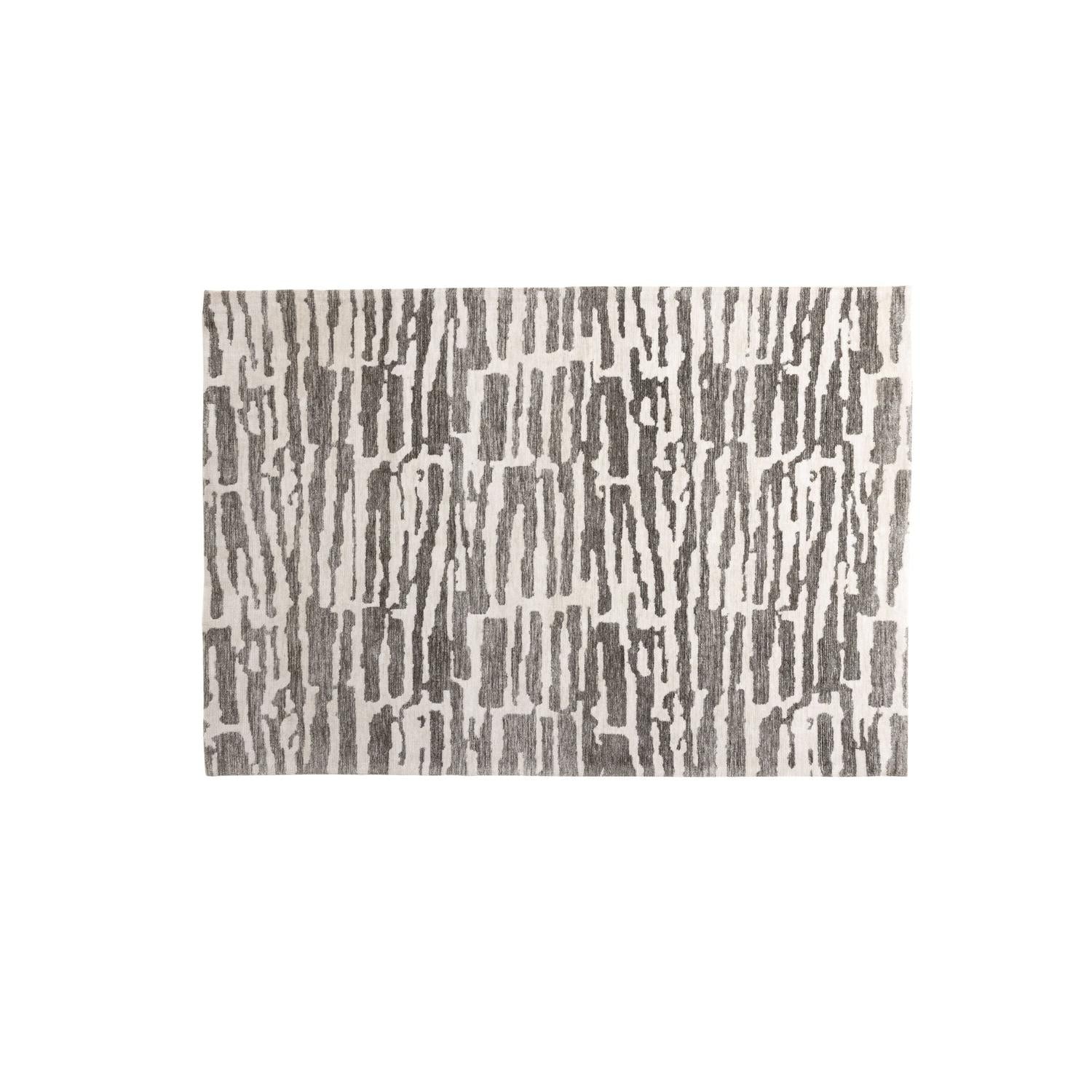 Teppich Milos 230*160cm - Weiß/Grau-Teppiche-Venture Home-le canapé