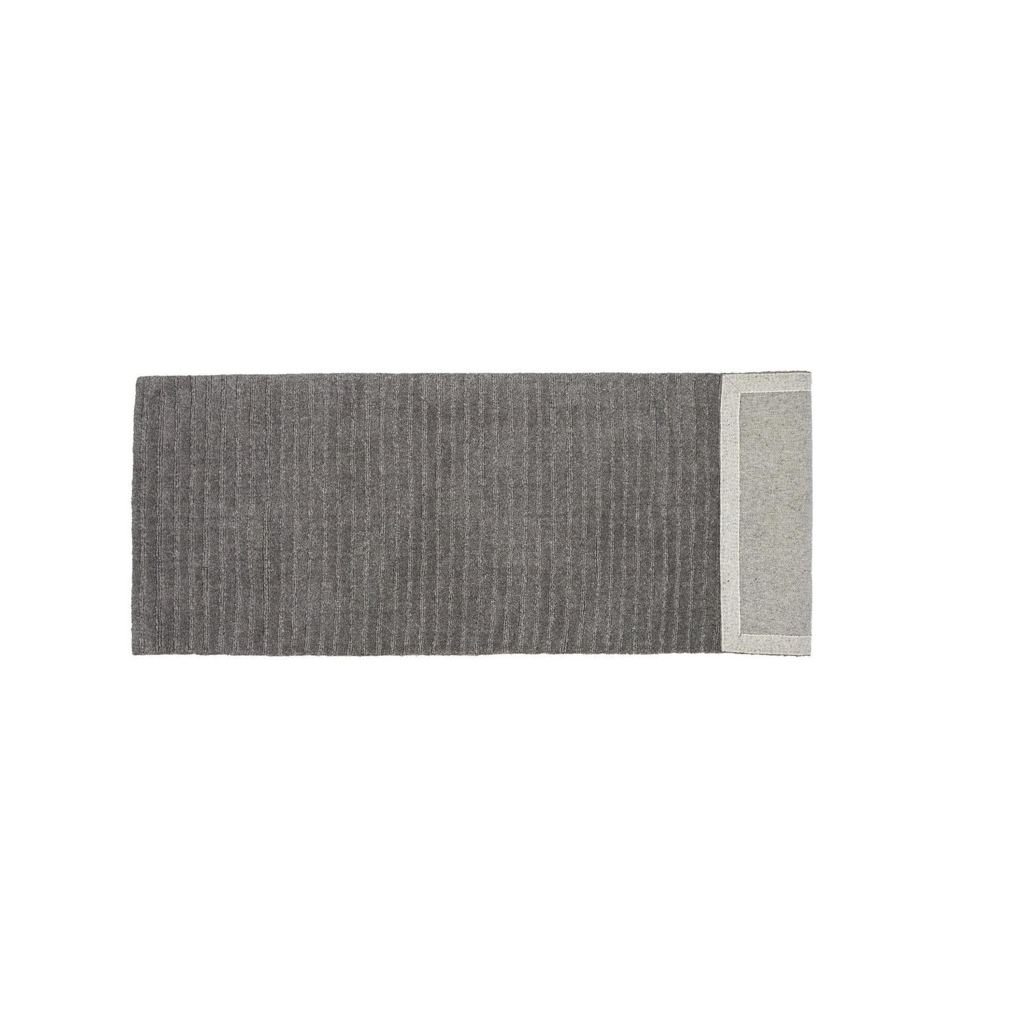 Teppich Milton 200*70cm - Dunkelgrau-Teppiche-Venture Home-le canapé