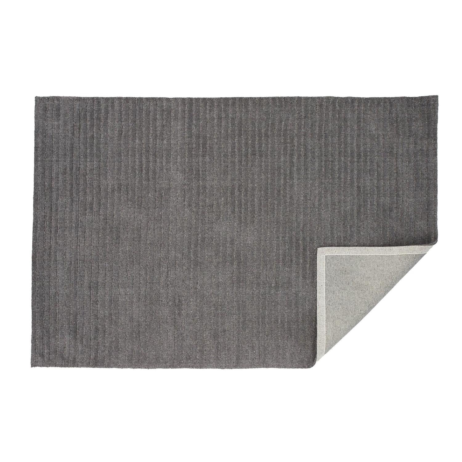 Teppich Milton 230*160cm - Dunkelgrau-Teppiche-Venture Home-le canapé