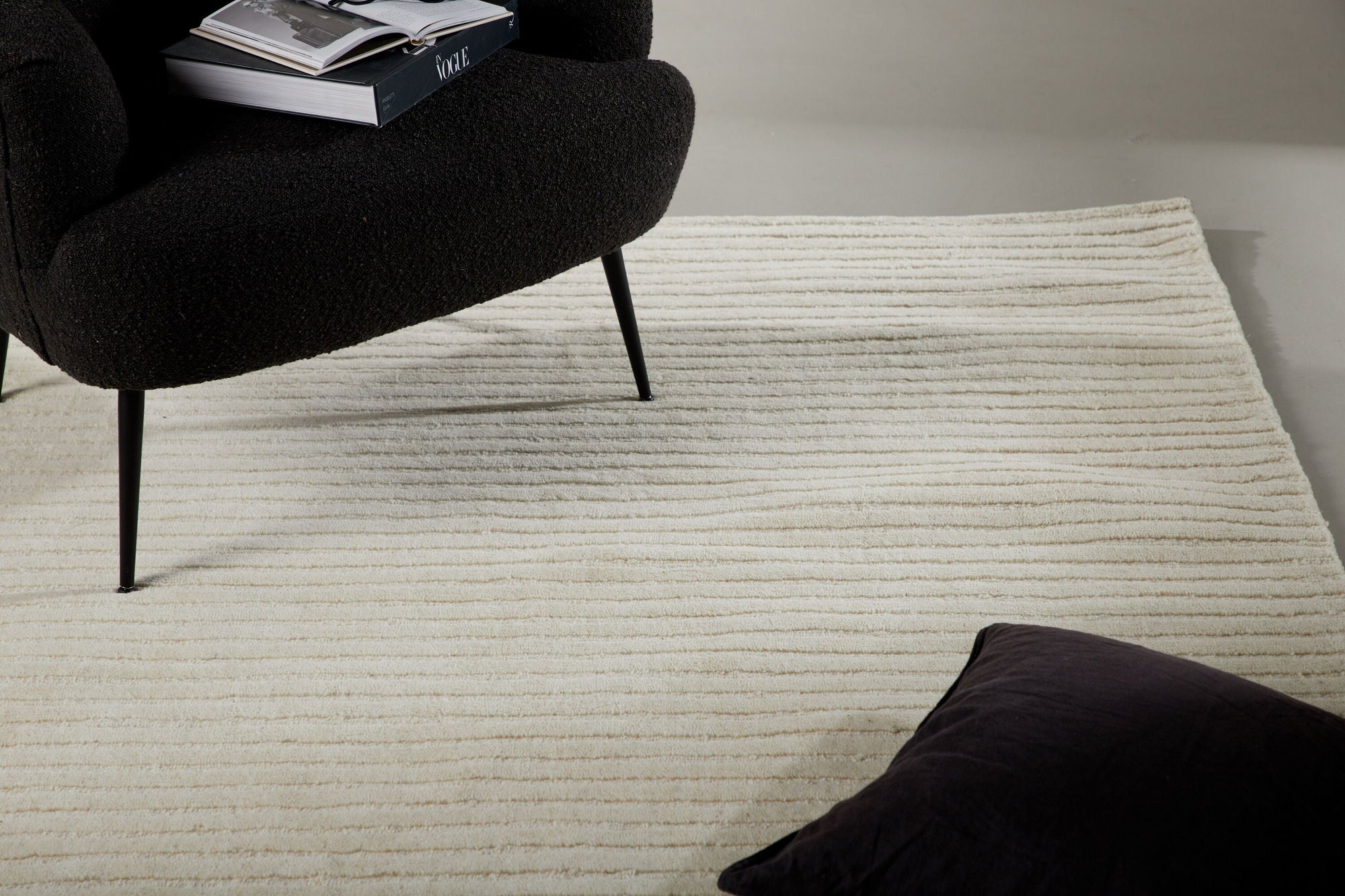 Teppich Milton 300*200cm - Weiß-Teppiche-Venture Home-le canapé