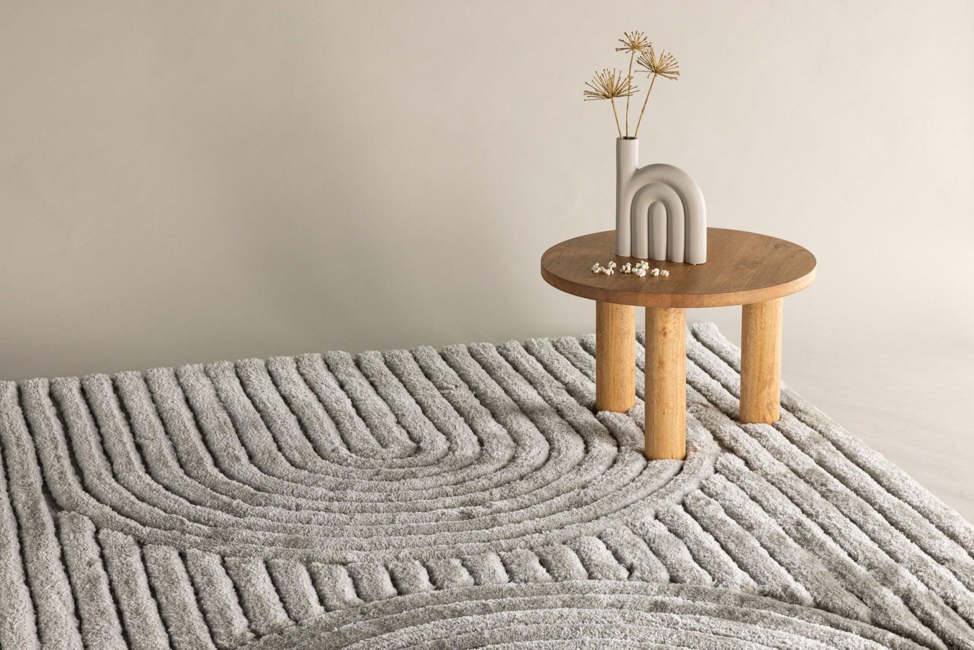 Teppich Niklas 290*200cm - Greige-Teppiche-Venture Home-le canapé