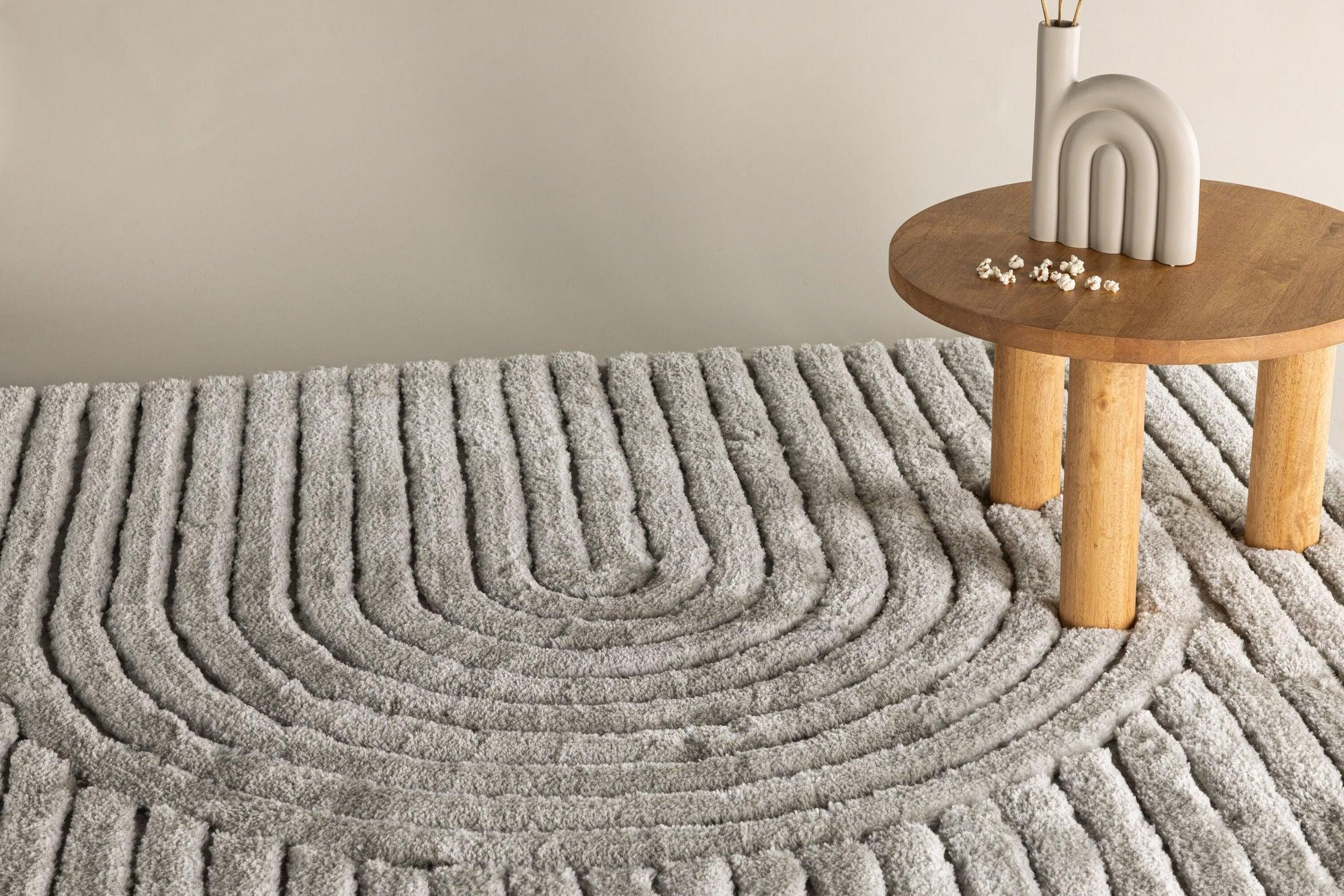Teppich Niklas 290*200cm - Greige-Teppiche-Venture Home-le canapé