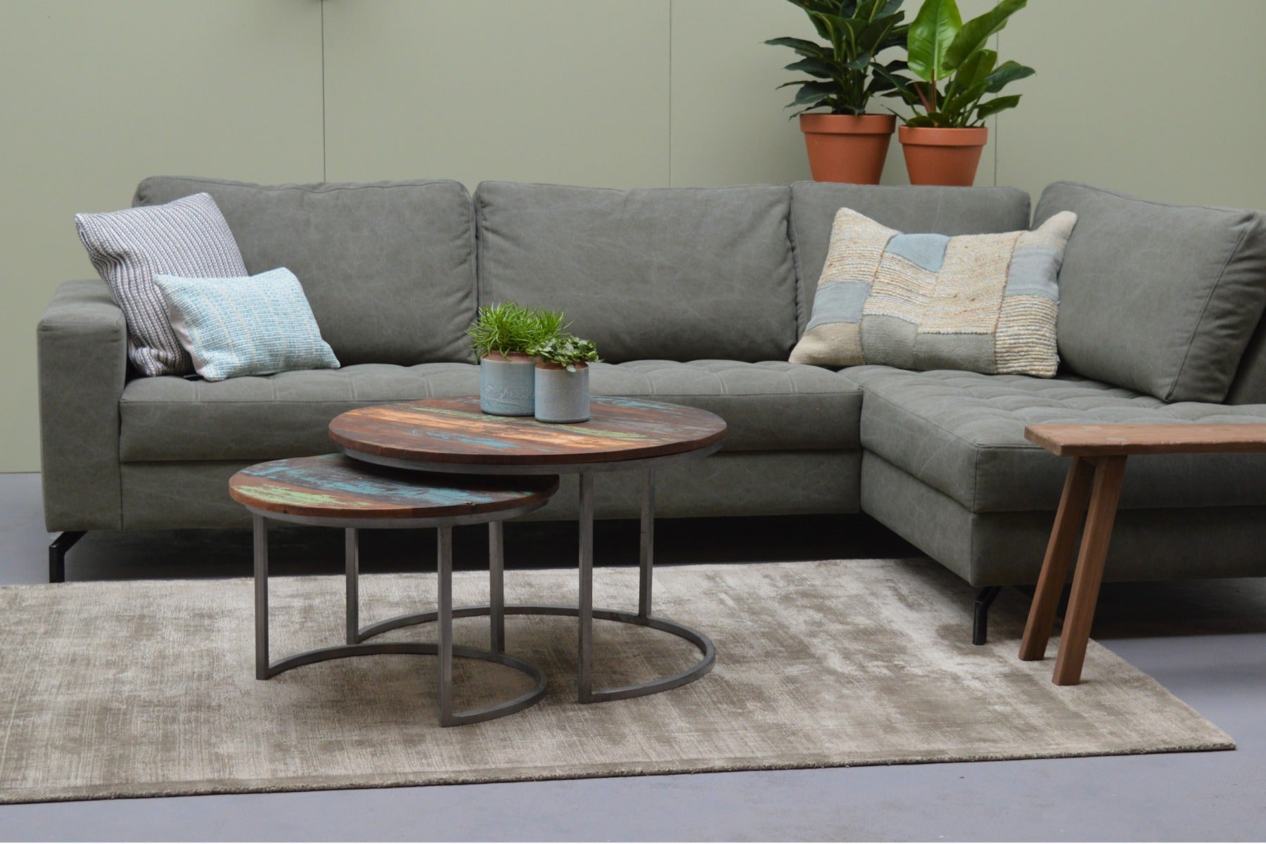 Teppich Simon 240*170cm - Beige-Teppiche-Livingfurn-le canapé