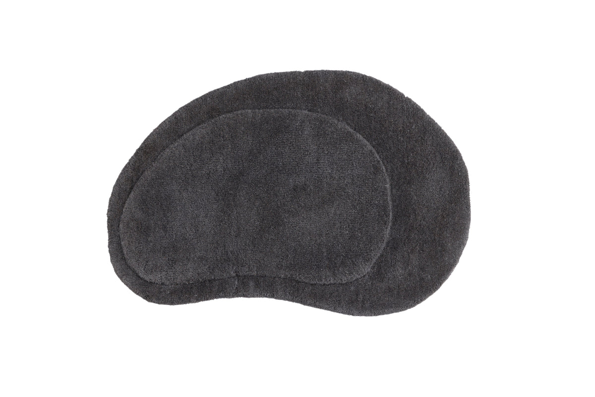 Teppich Sten 75*50cm - Dunkelgrau-Teppiche-Venture Home-le canapé