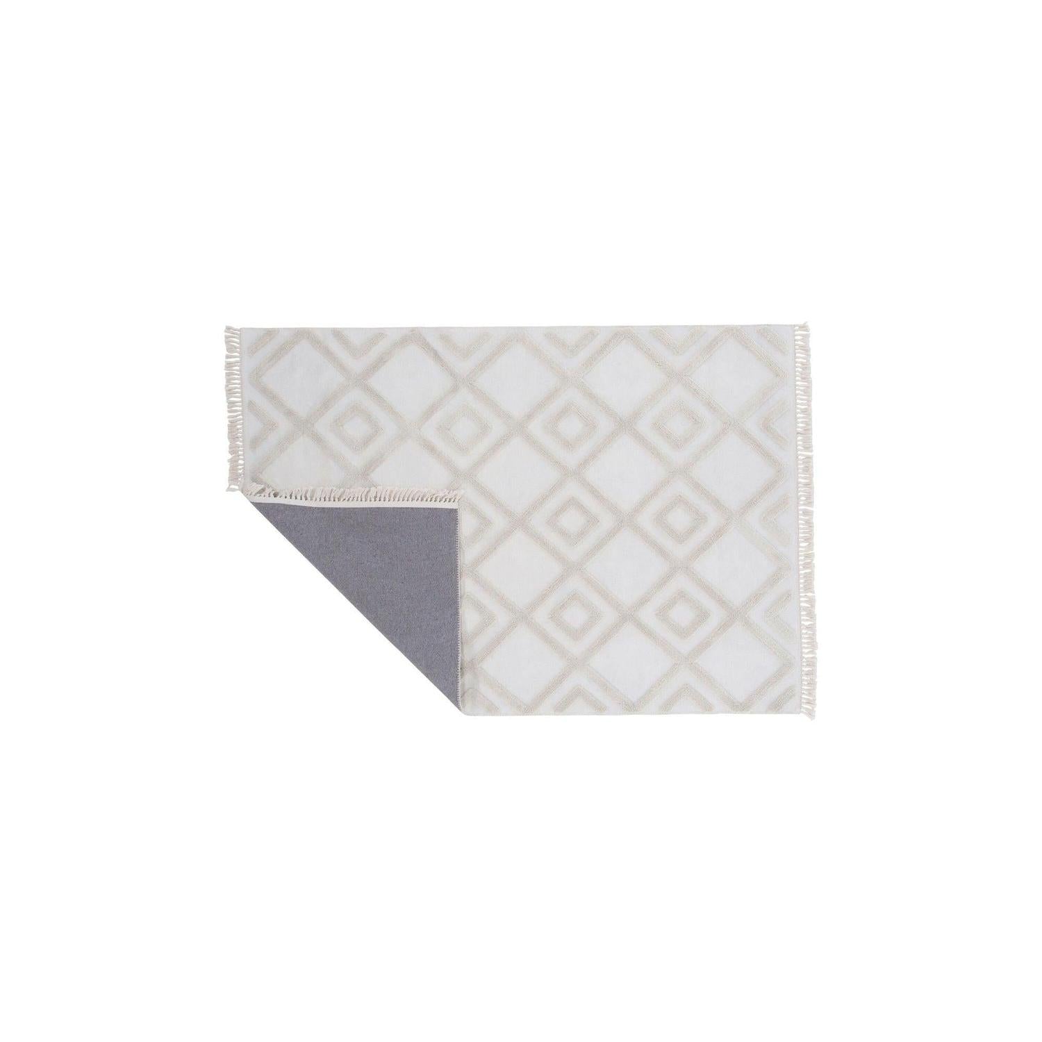 Teppich Towa 160*230cm - Weiß-Teppich-Venture Home-le canapé