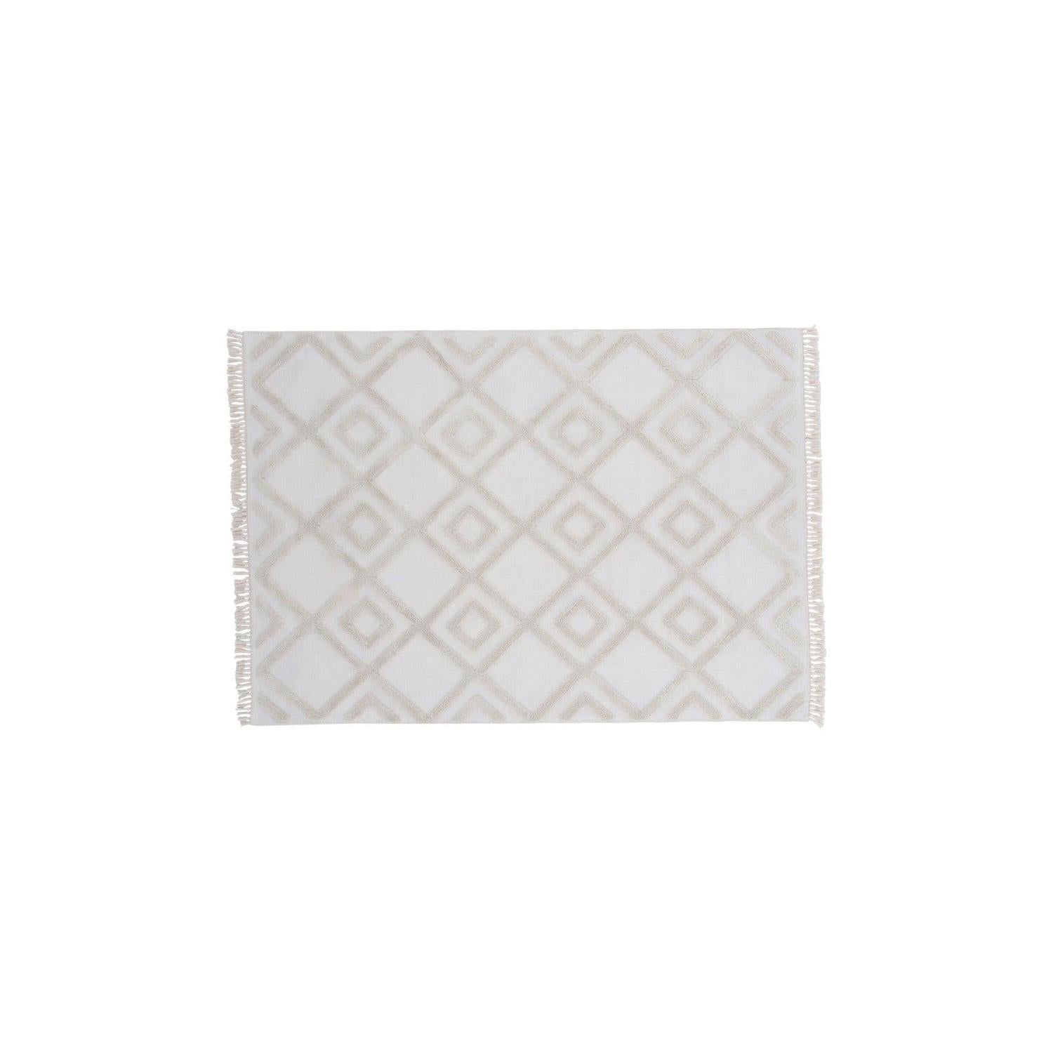 Teppich Towa 160*230cm - Weiß-Teppich-Venture Home-le canapé