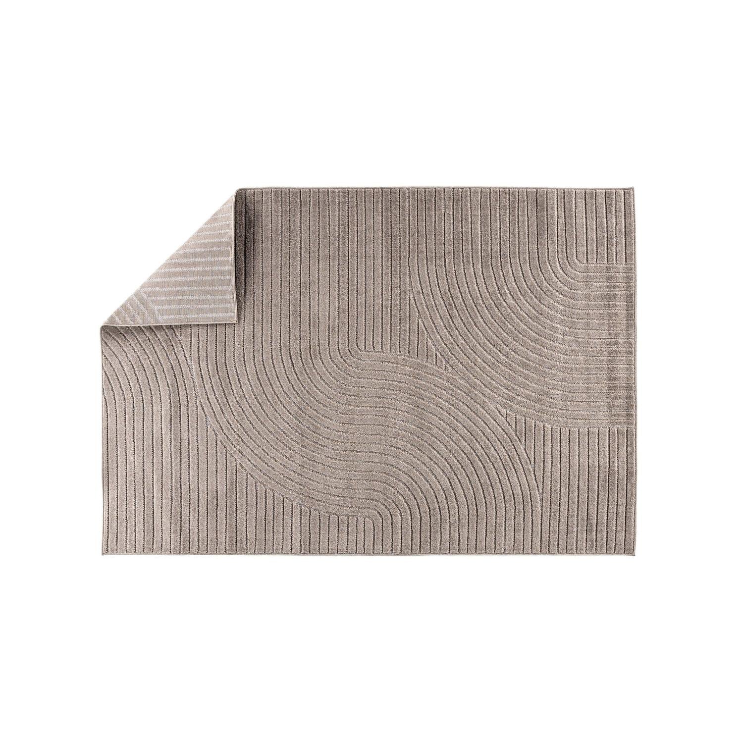 Teppich Vince Rechteckig 290*200cm - Braun-Teppich-Venture Home-le canapé