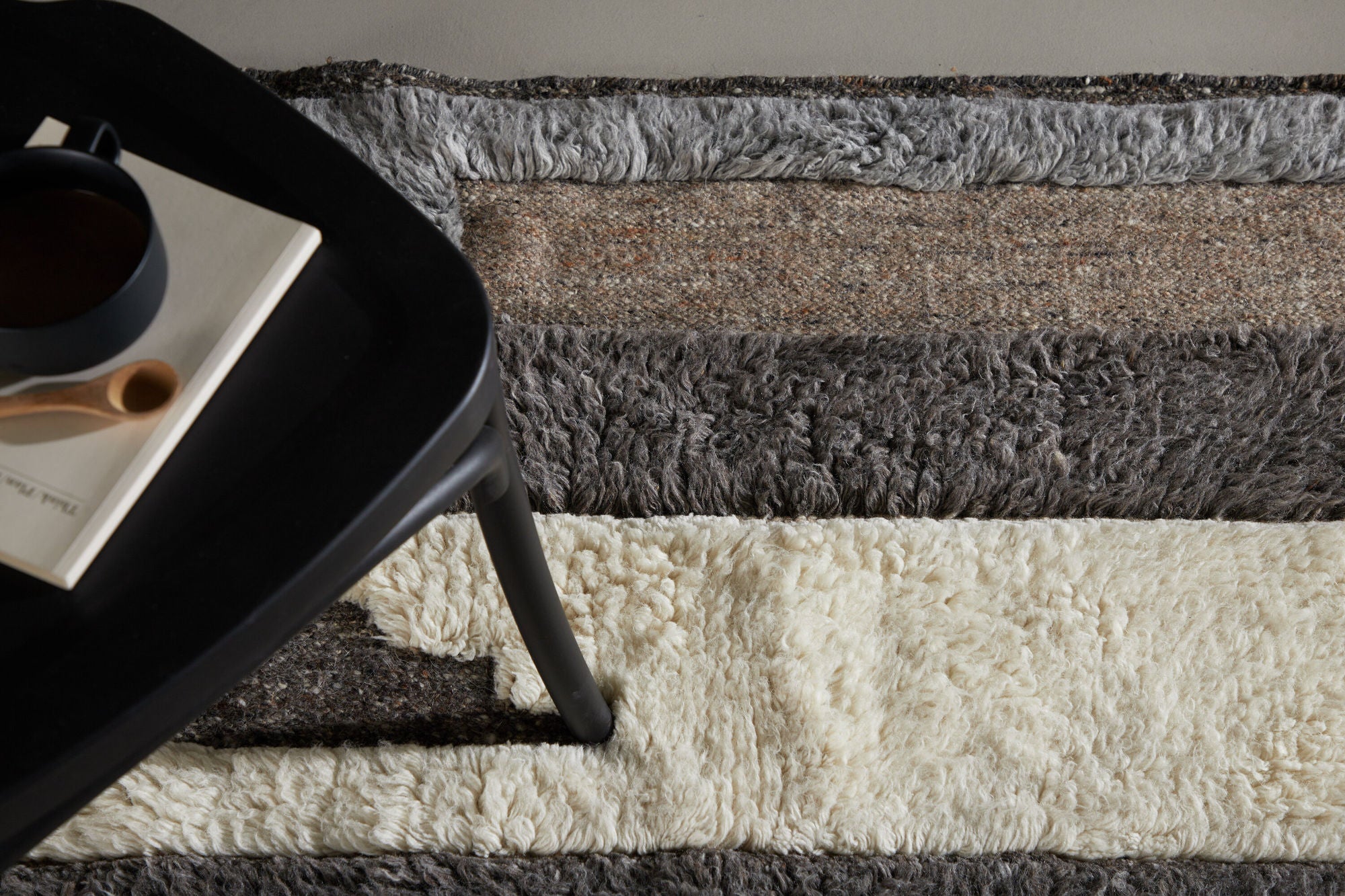 Teppich Vincent 350*250cm - Braun/Beige-Teppiche-Venture Home-le canapé