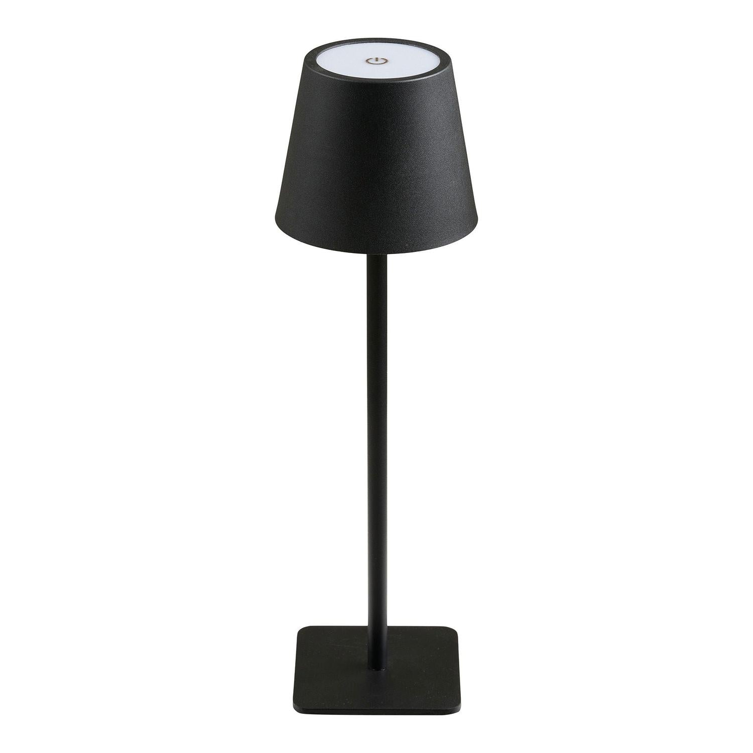 Tischlampe Bradford aus Metall - Schwarz-Tischlampen-House Nordic-le canapé