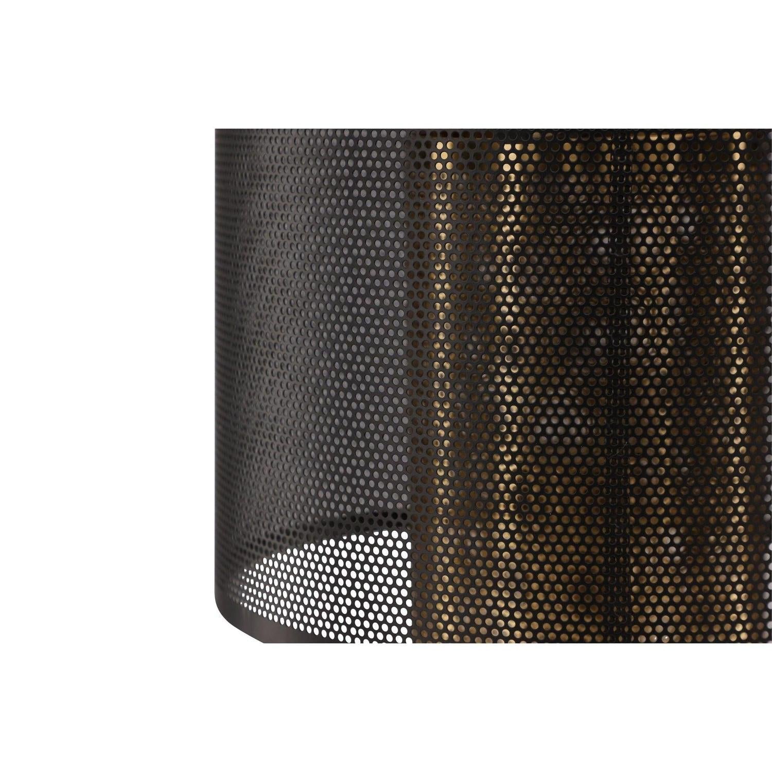 Tischlampe Gap - Gold & Schwarzes Metall-Tischlampen-Venture Home-le canapé