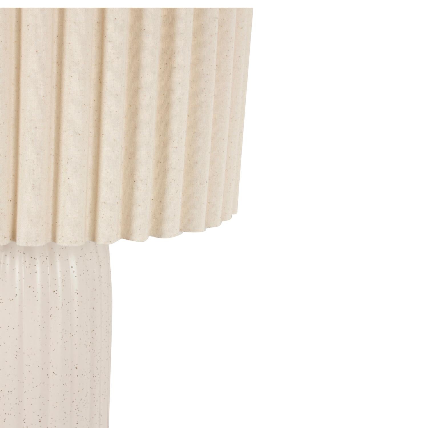Tischlampe Lume Ridge Gr. L - Beige-Tischlampen-Pole to Pole-le canapé