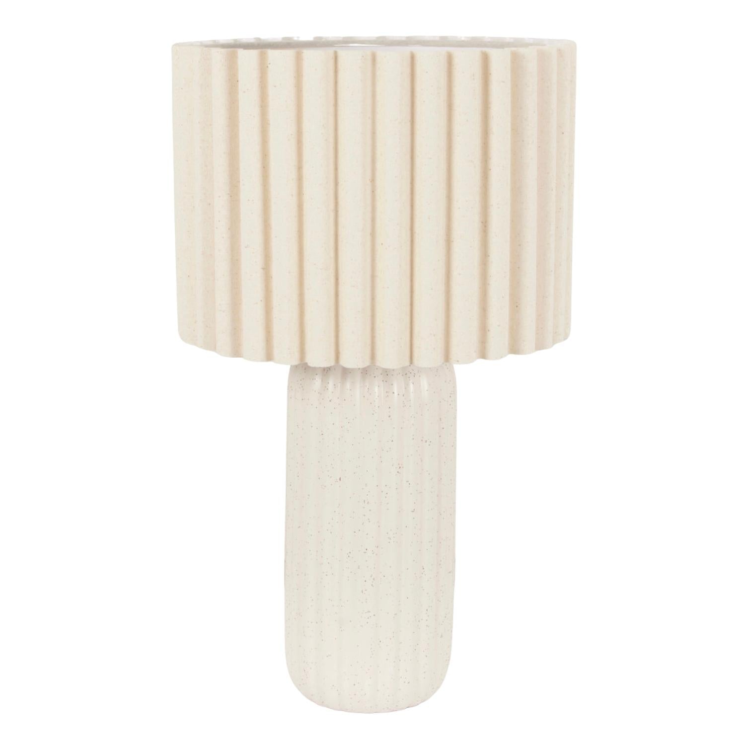 Tischlampe Lume Ridge Gr. S - Beige-Tischlampen-Pole to Pole-le canapé