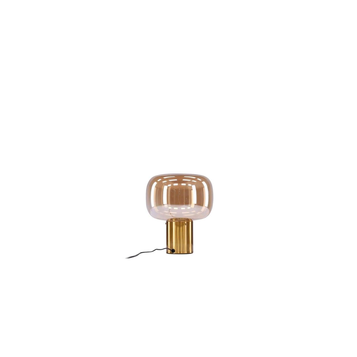 Tischlampe Rhone - Gold / Gold Glas-Tischlampe-Venture Home-le canapé