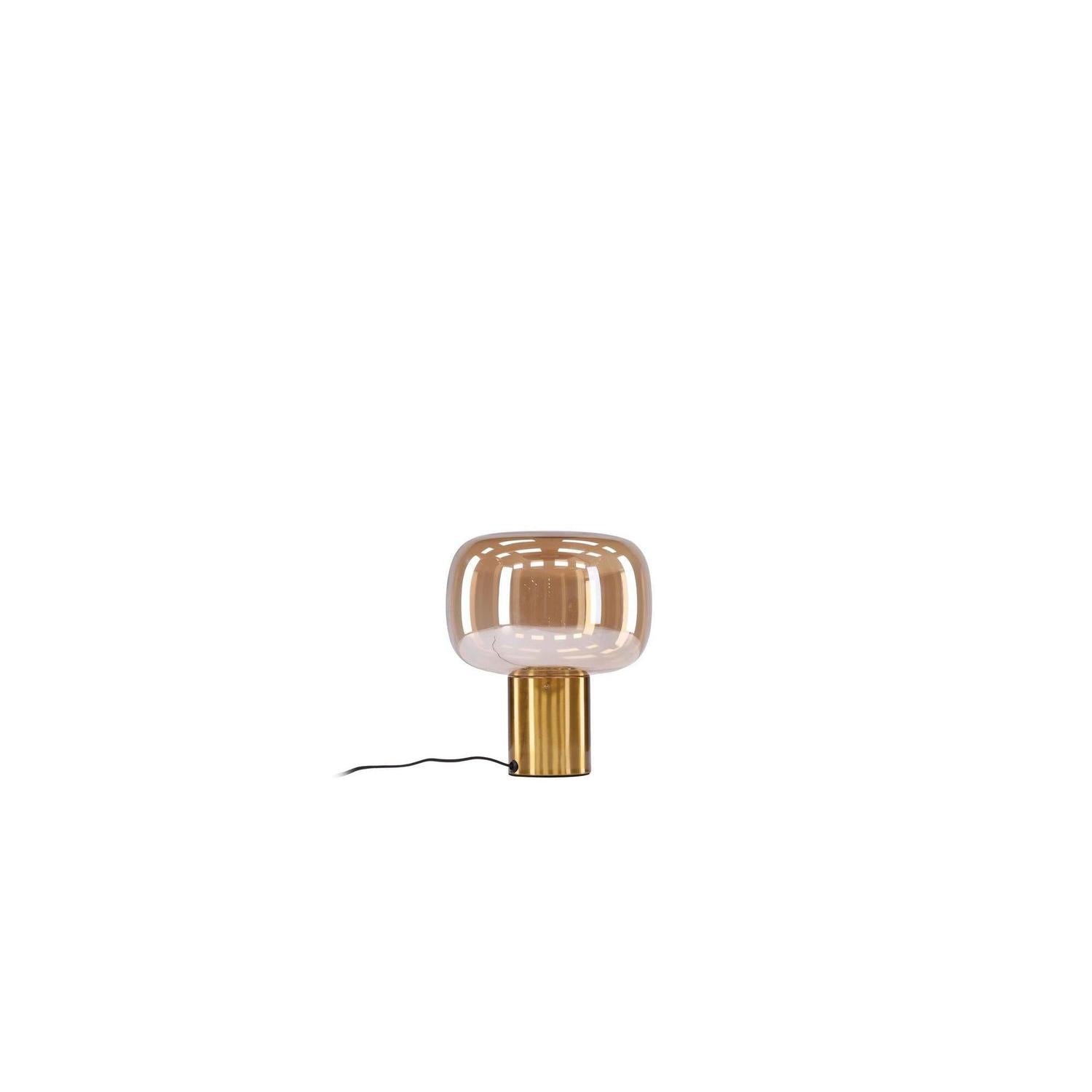 Tischlampe Rhone - Gold / Gold Glas-Tischlampe-Venture Home-le canapé