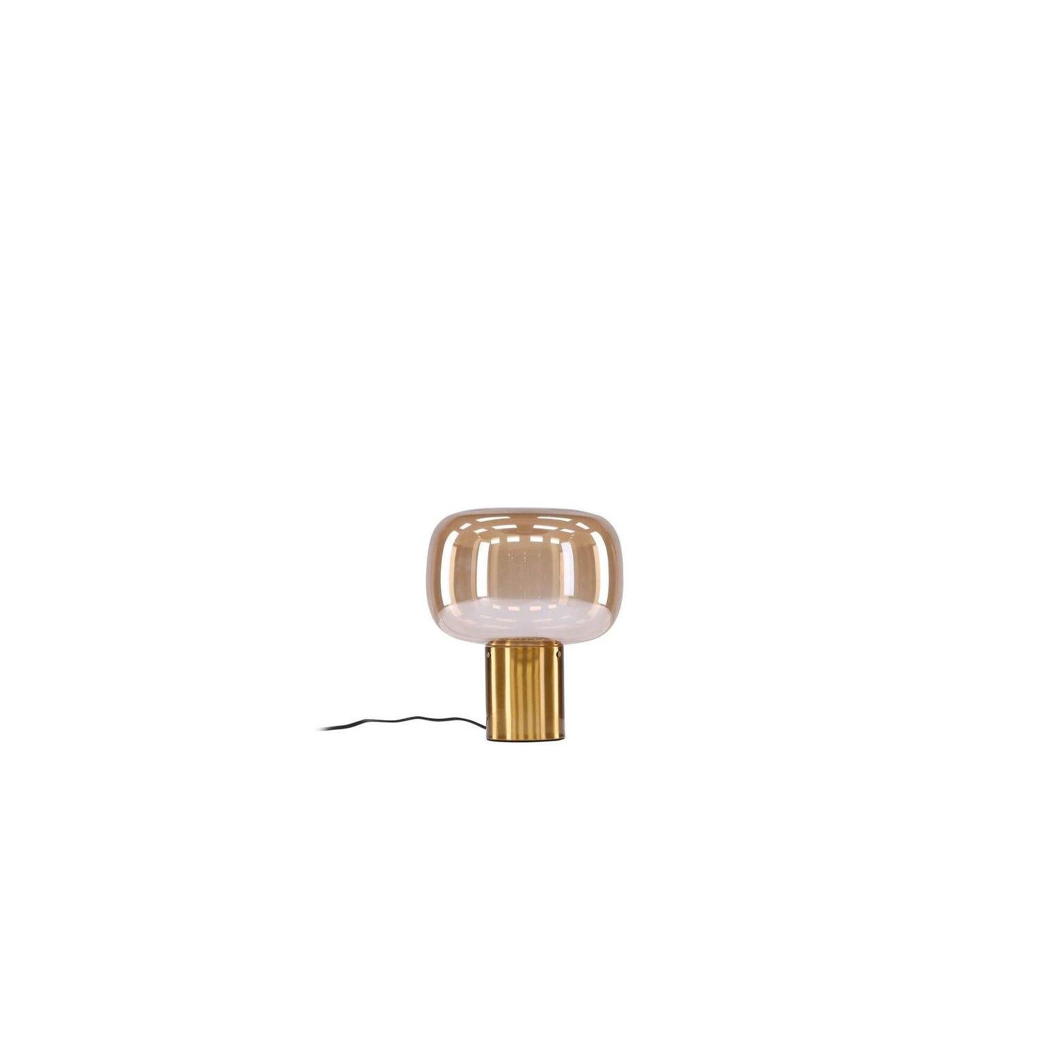Tischlampe Rhone - Gold / Gold Glas-Tischlampe-Venture Home-le canapé