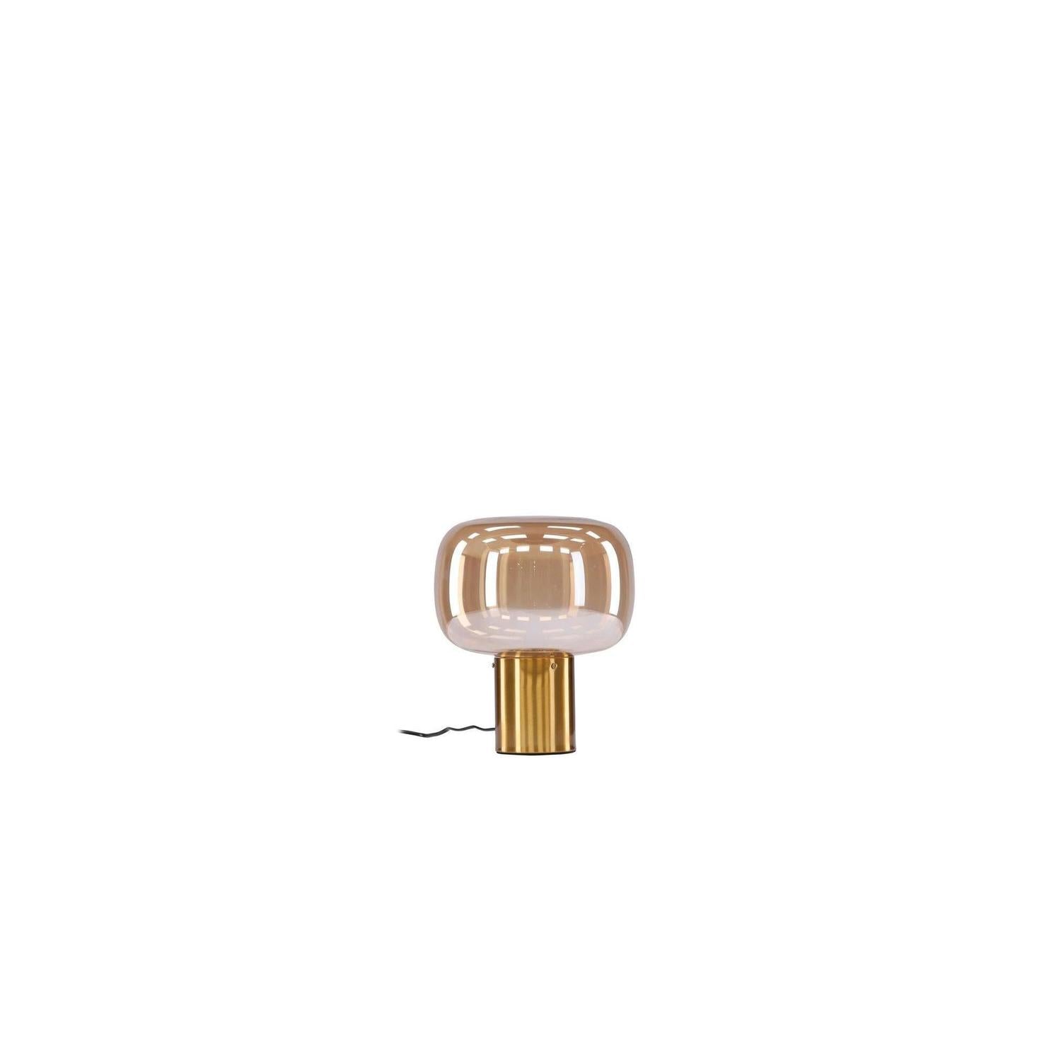 Tischlampe Rhone - Gold / Gold Glas-Tischlampe-Venture Home-le canapé