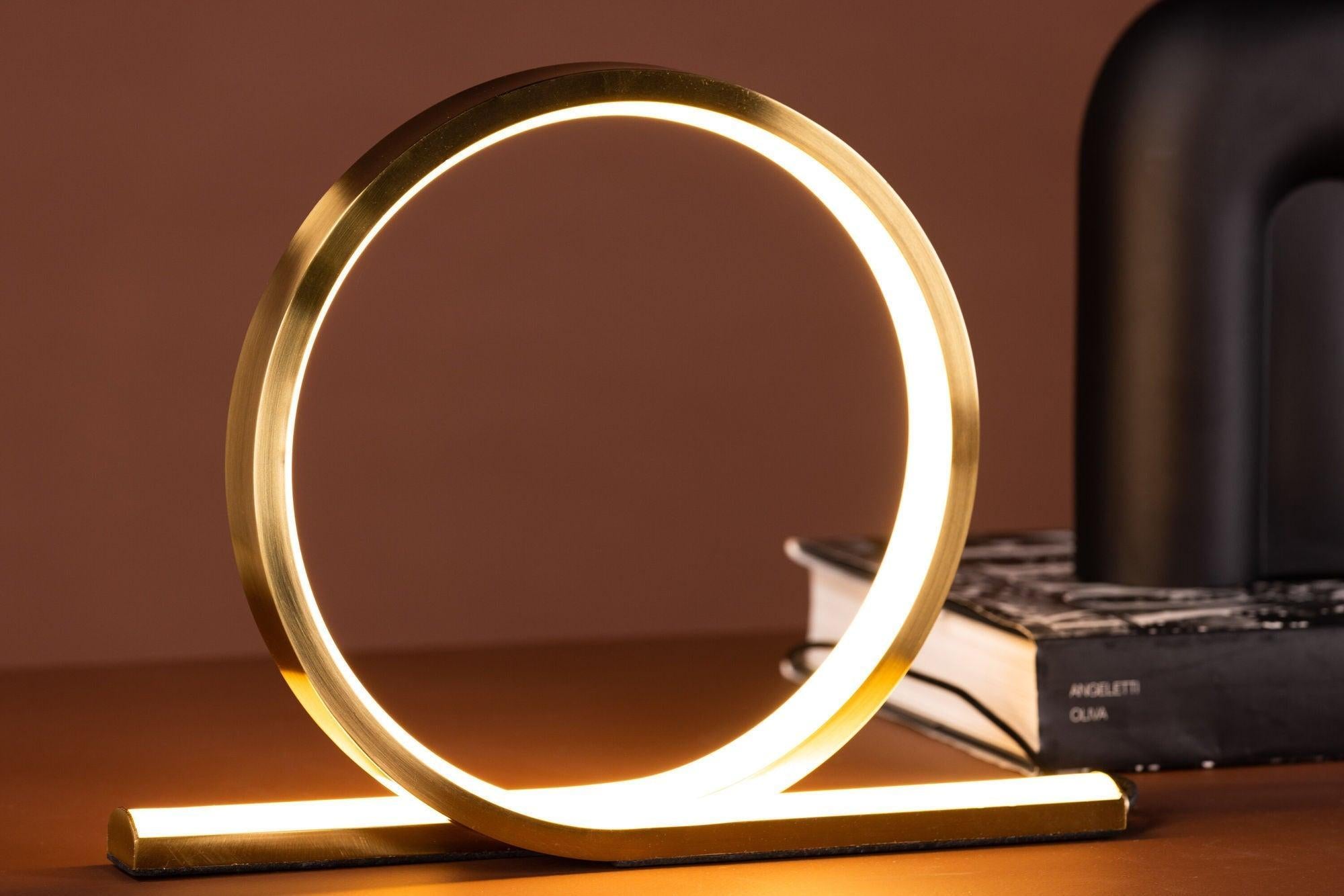 Tischlampe Saunier - Gold / Aluminium-Tischlampe-Venture Home-le canapé
