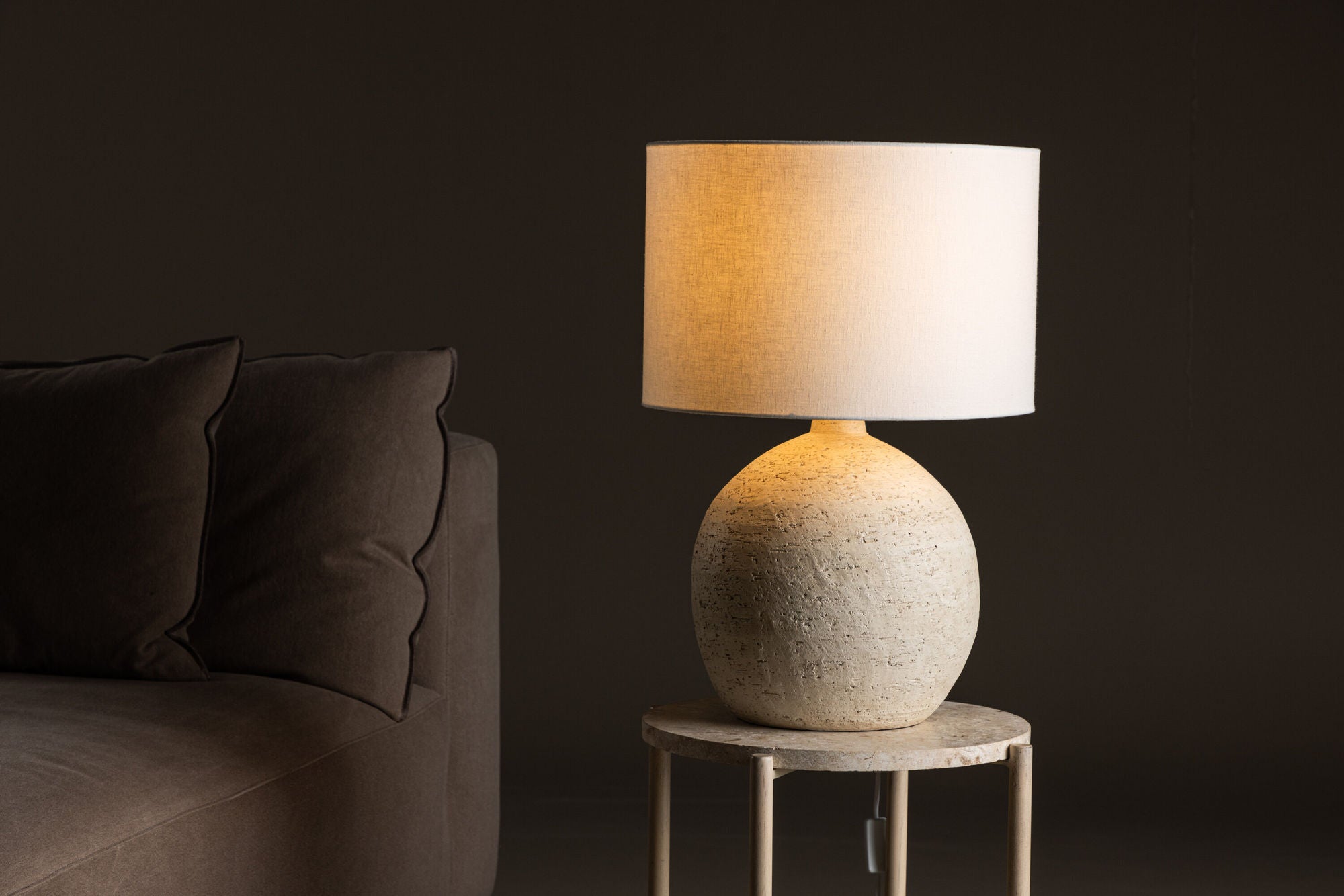 Tischlampe Tjörn Ø40 cm - Terrakotta-Tischlampen-Vind-le canapé