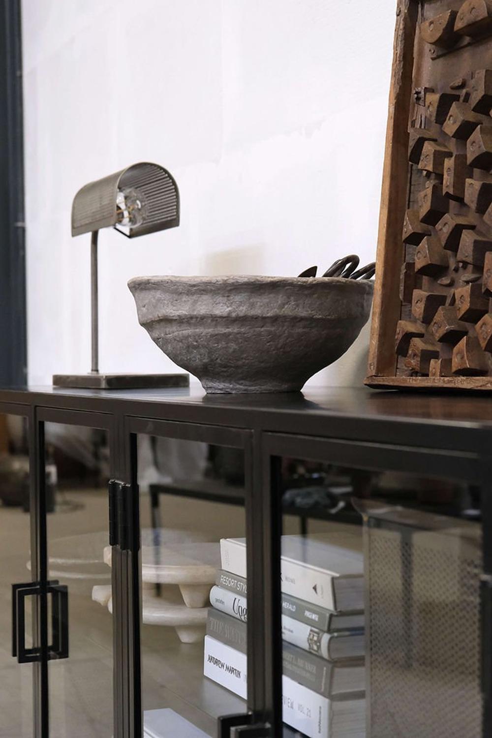 Tischlampe Venus aus Eisen-Tischlampe-Trademark Living-le canapé