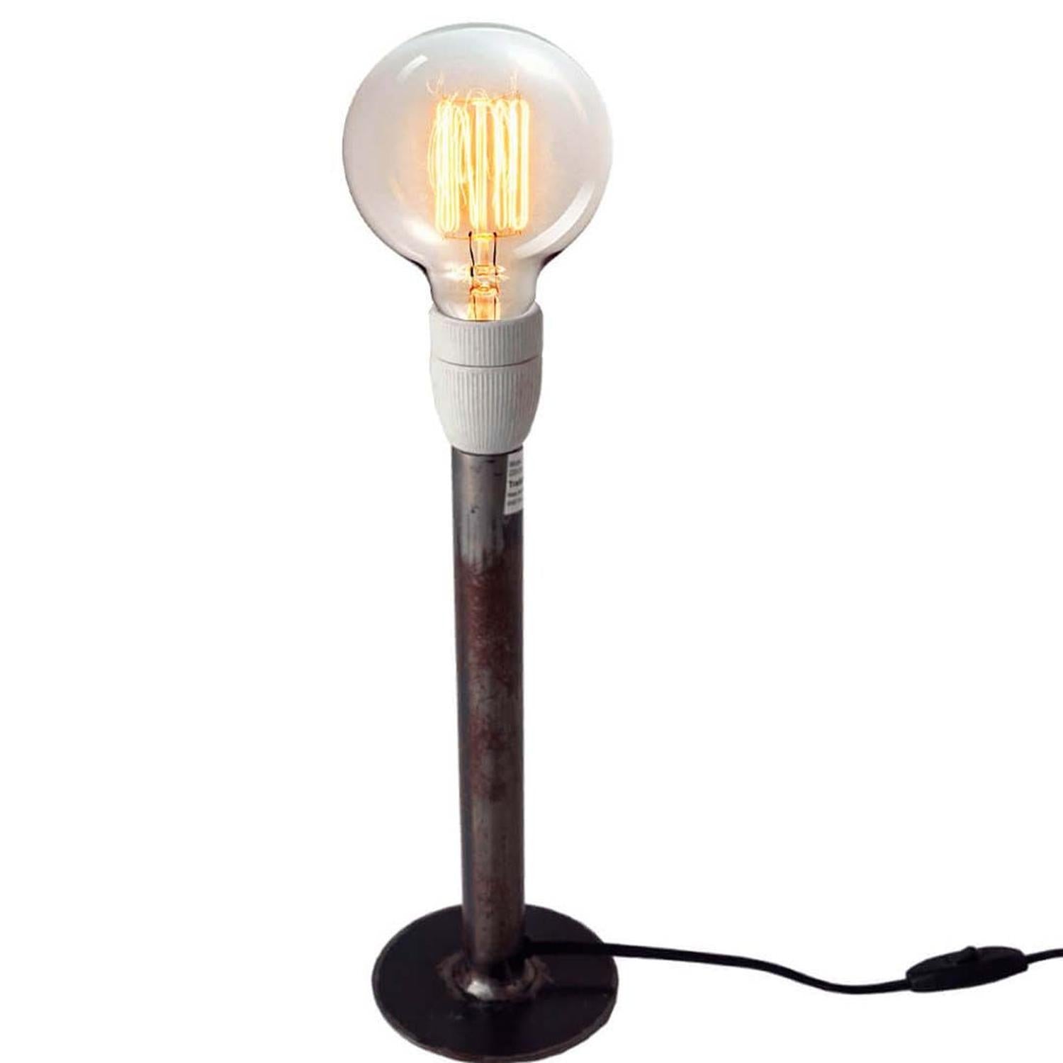 Tischlampen Leonardo aus Eisen, 2er-Set - Schwarz-Tischlampe-Trademark Living-le canapé