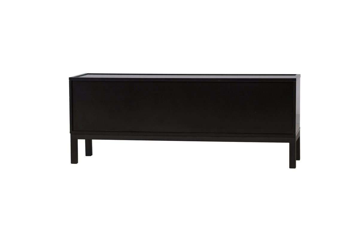 TV-Lowboard Alcoa 150cm - Schwarz-TV-lowboards-Venture Home-le canapé