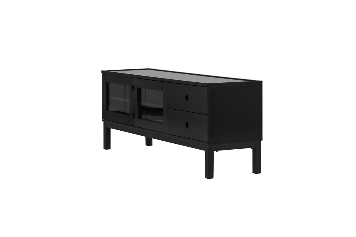 TV-Lowboard Alcoa 150cm - Schwarz-TV-lowboards-Venture Home-le canapé