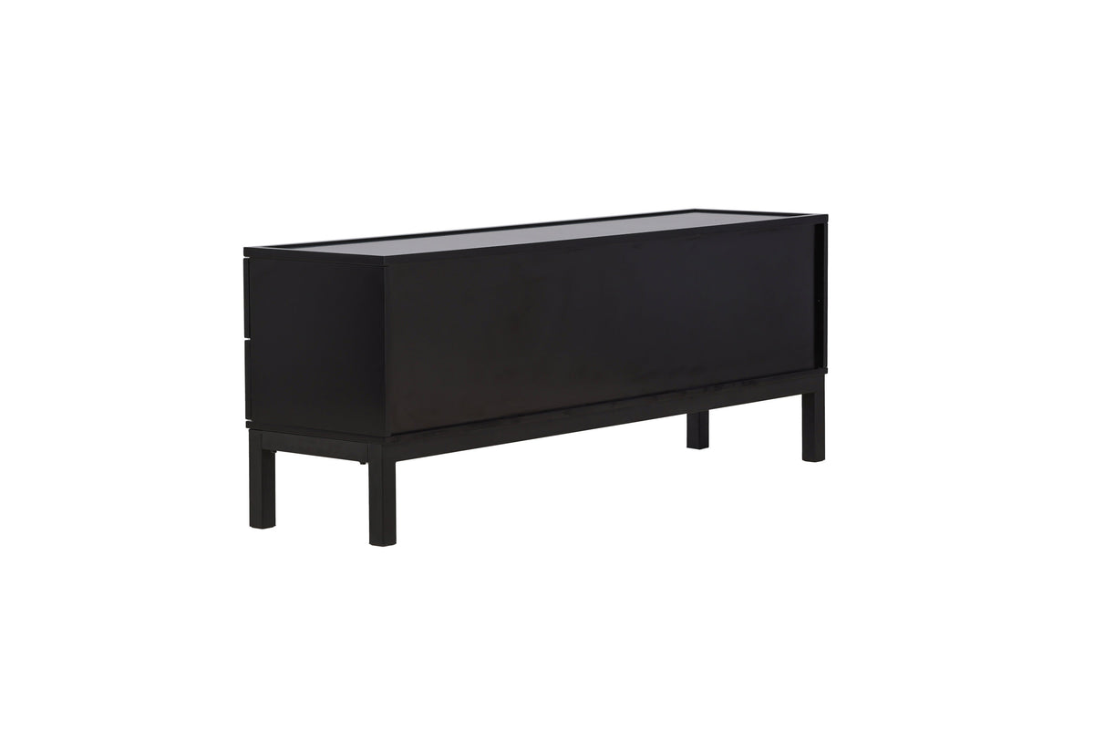 TV-Lowboard Alcoa 150cm - Schwarz-TV-lowboards-Venture Home-le canapé