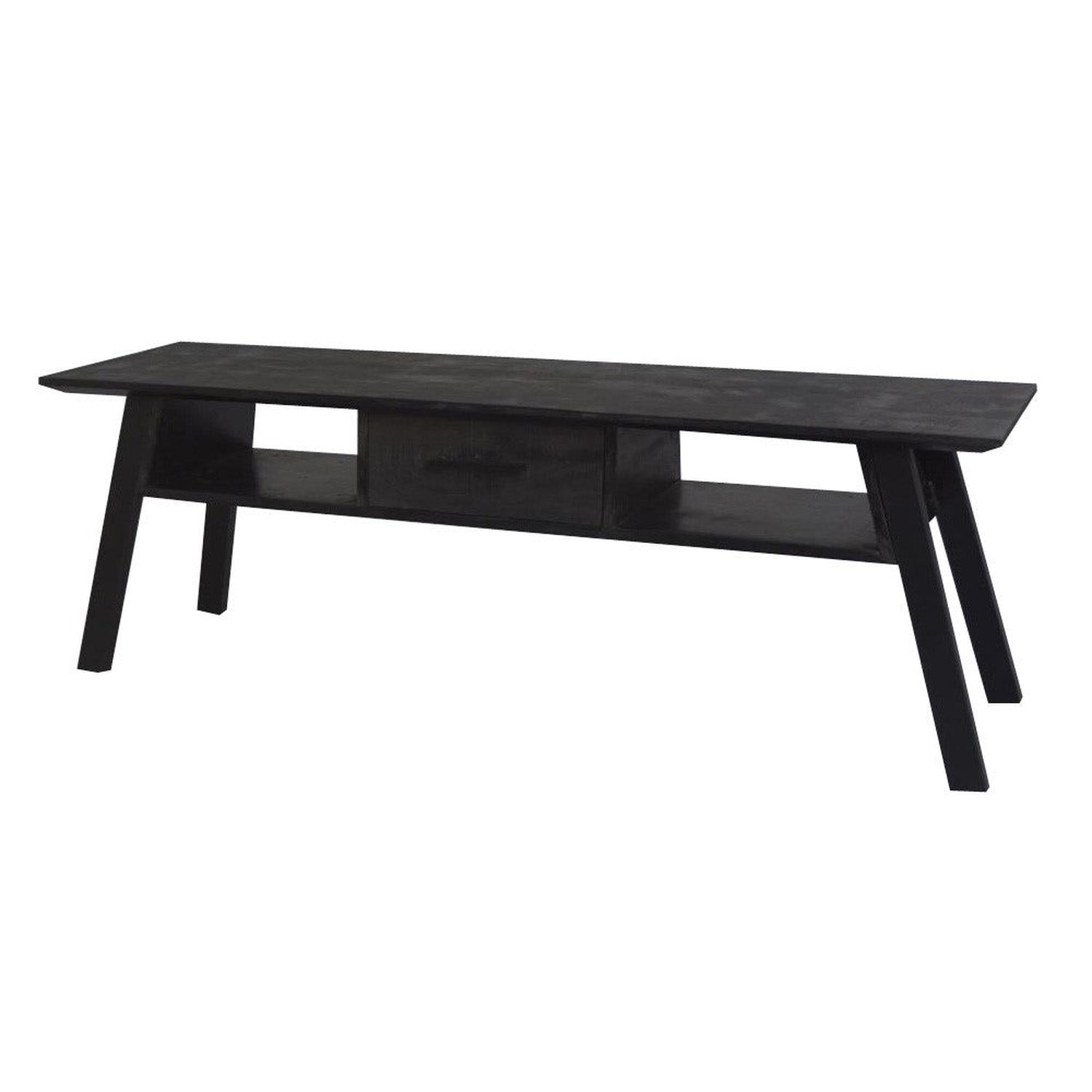 TV-Lowboard Berlin 150cm - Schwarz-TV-lowboards-Benoa-le canapé