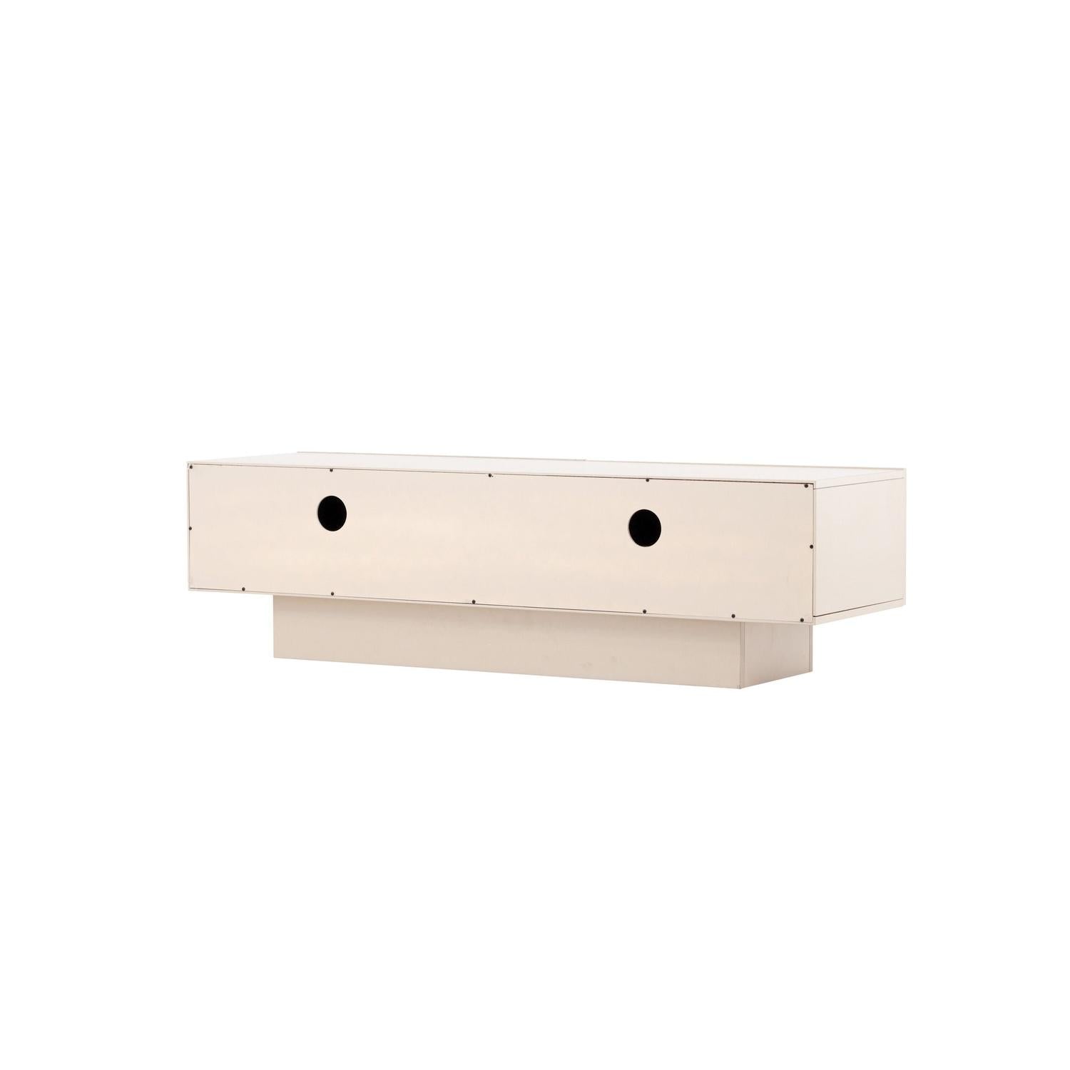 TV-Lowboard Cuenca 160cm - Beige-TV-lowboards-Venture Home-le canapé