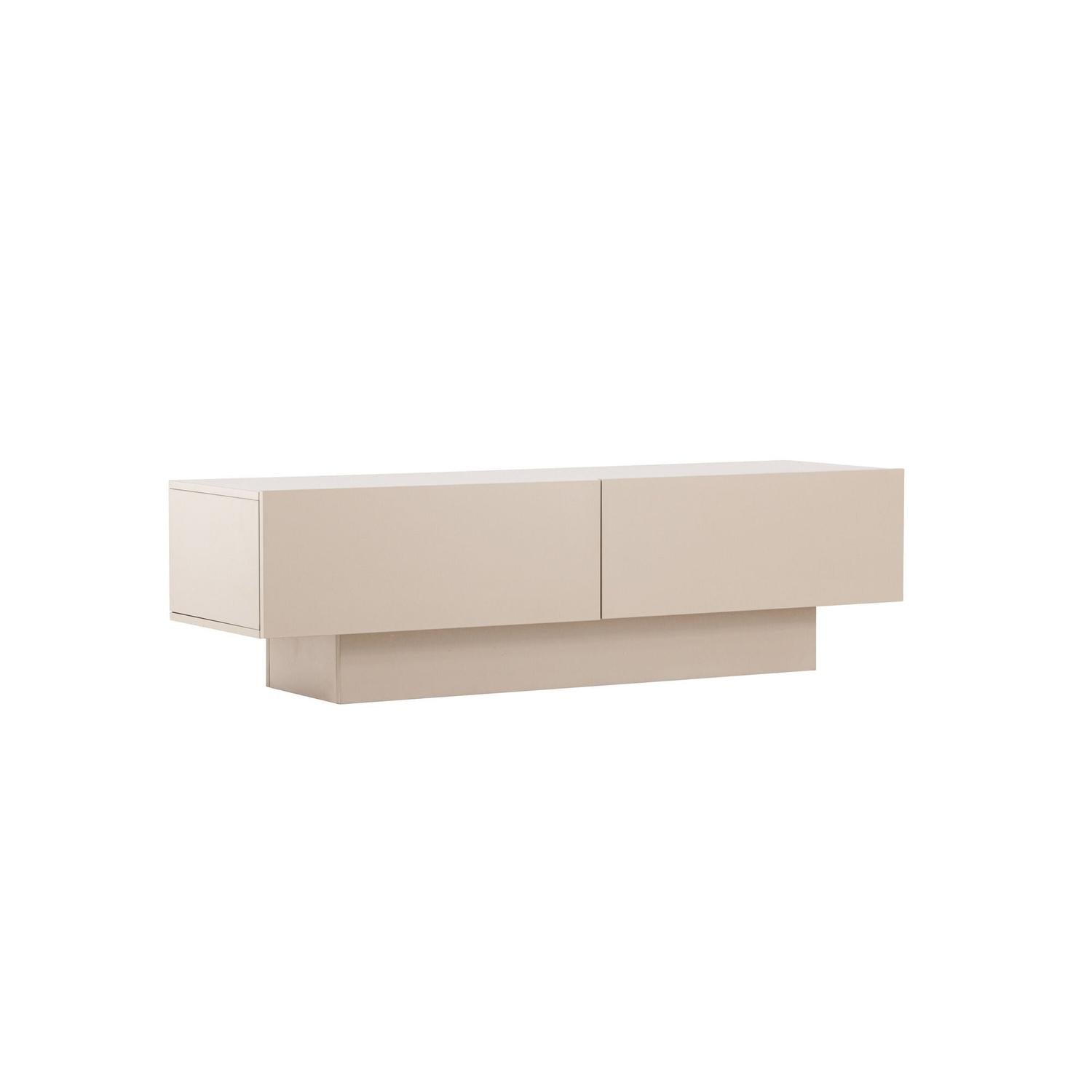 TV-Lowboard Cuenca 160cm - Beige-TV-lowboards-Venture Home-le canapé