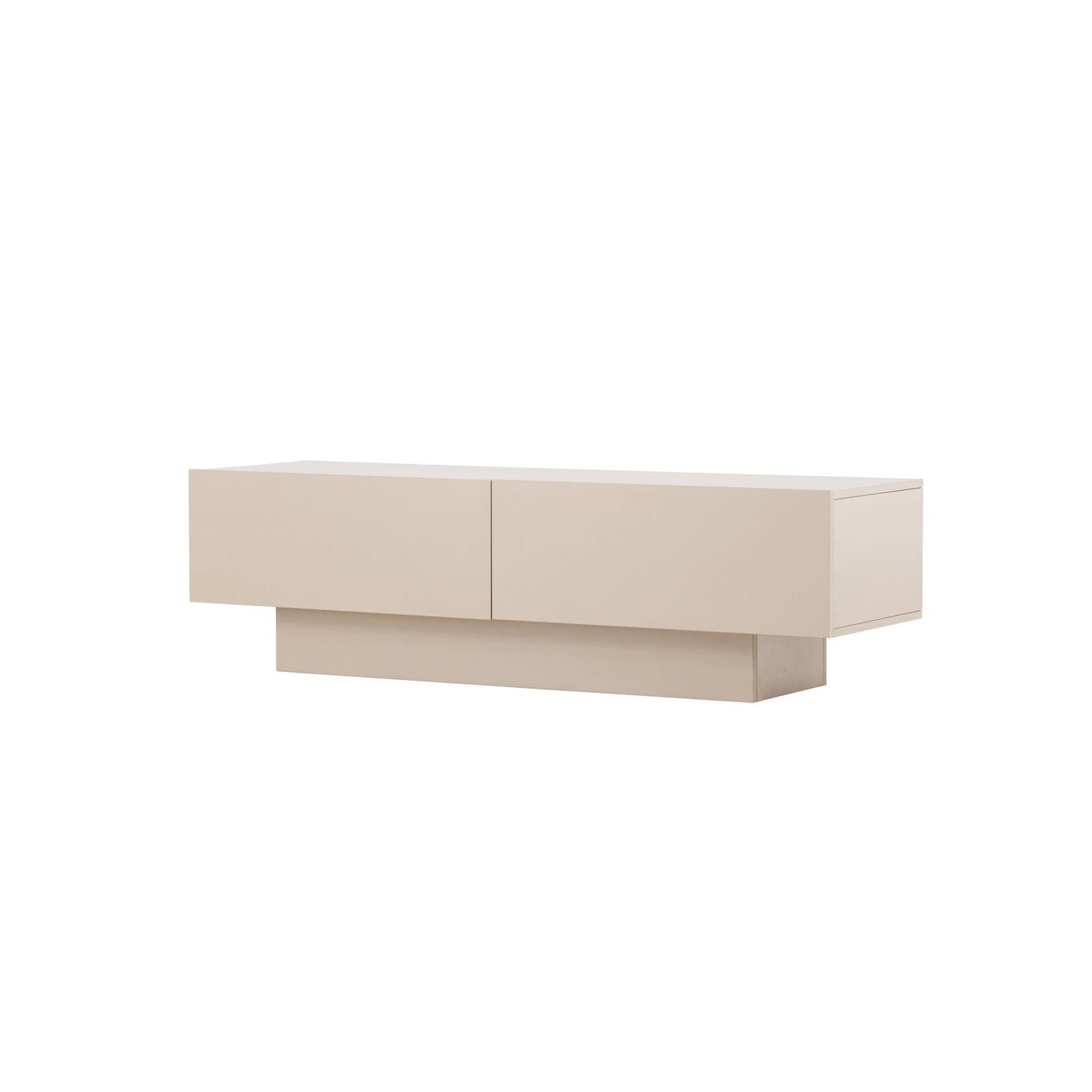 TV-Lowboard Cuenca 160cm - Beige-TV-lowboards-Venture Home-le canapé