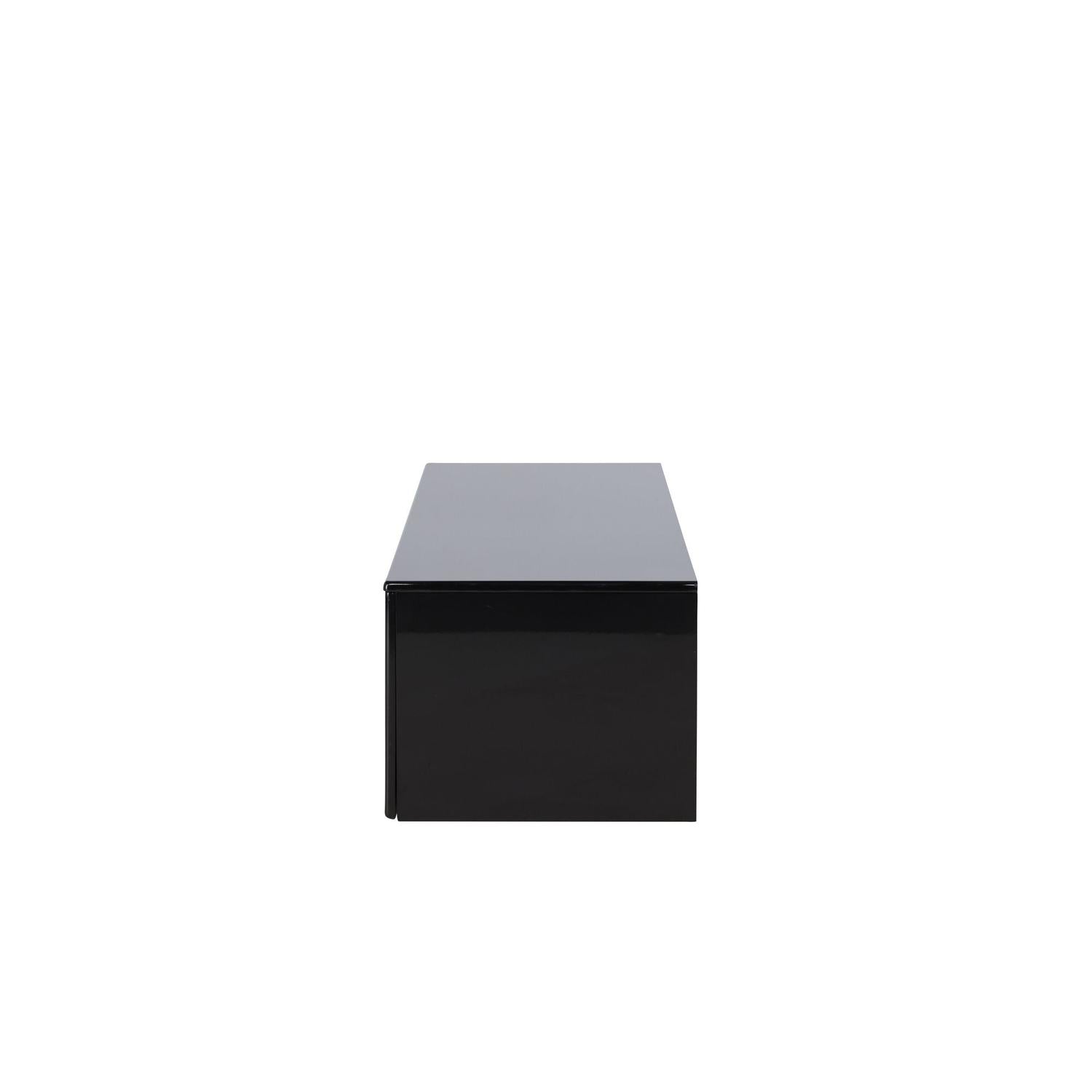 TV-Lowboard Fristad 160cm - Schwarz-TV-lowboards-Venture Home-le canapé