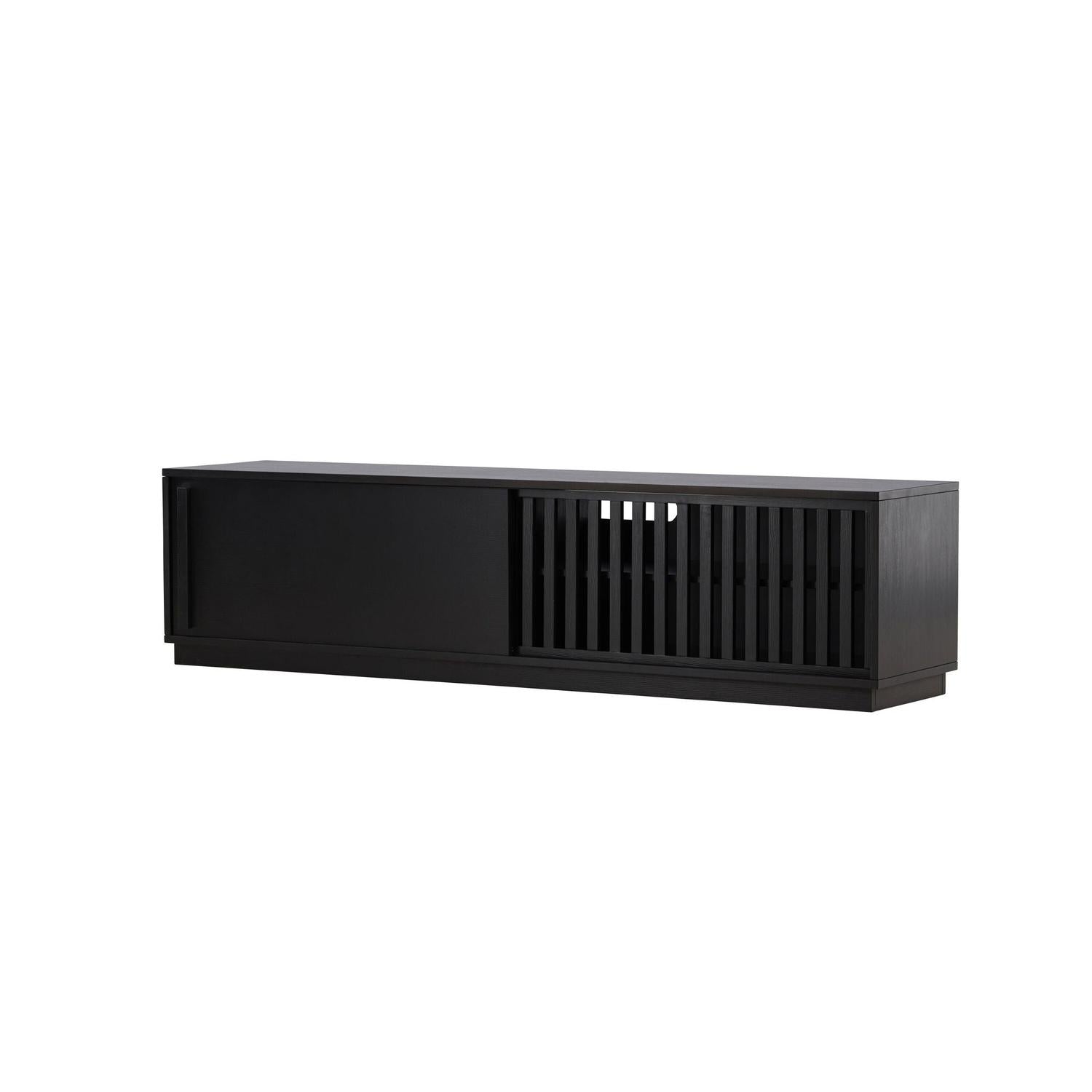 TV-Lowboard Lugo - Schwarz-TV-lowboards-Venture Home-le canapé