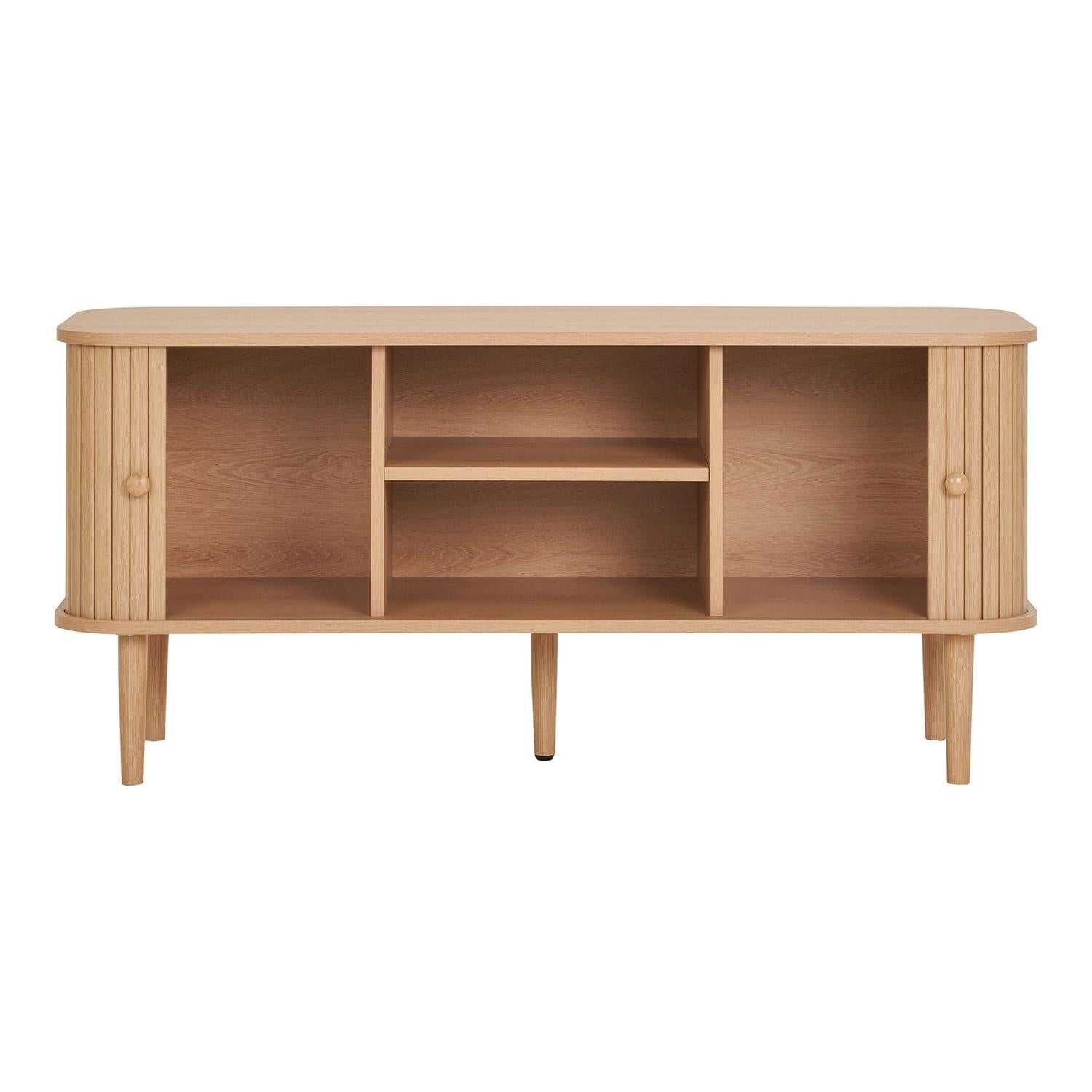 TV-Lowboard Nikko 113cm - Hellbraun-TV-lowboards-House Nordic-le canapé
