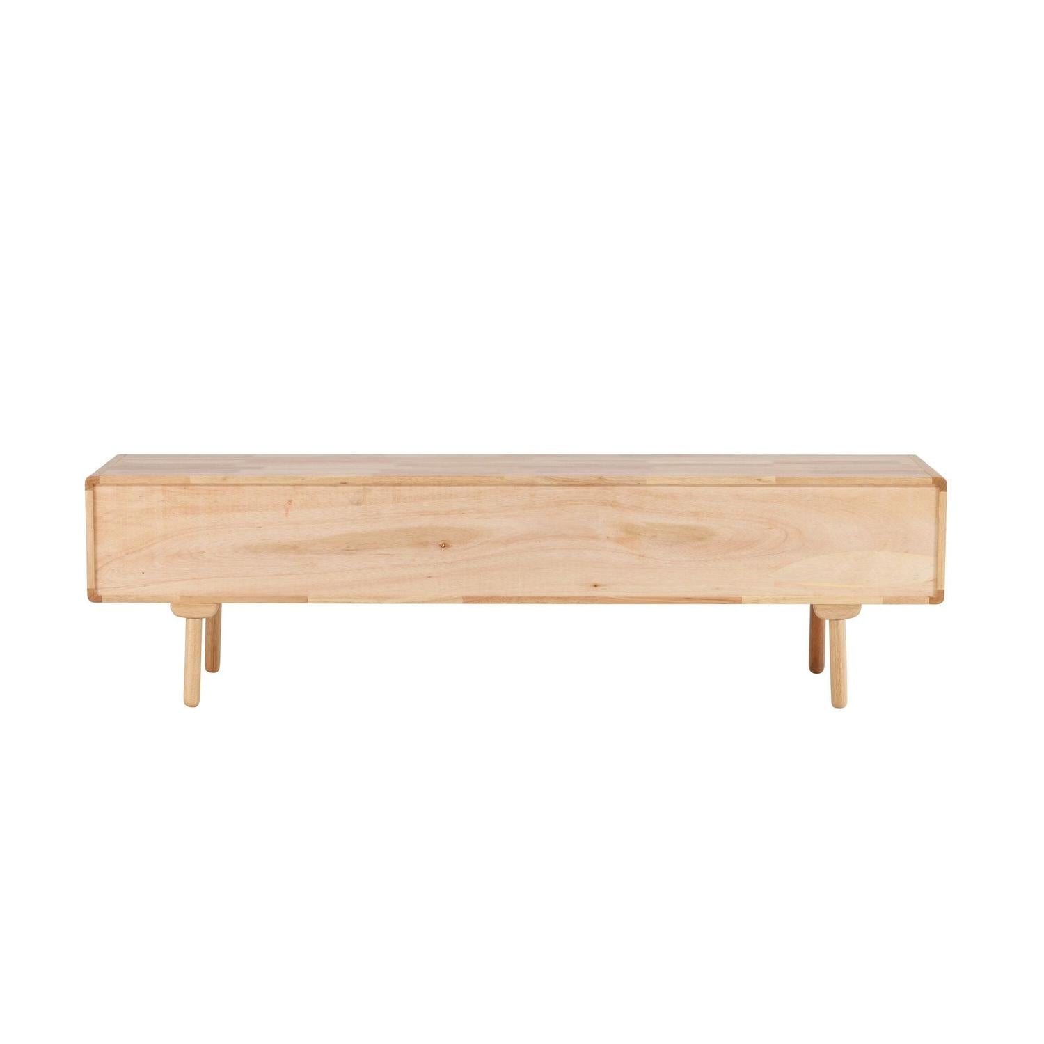 TV-Lowboard Skärhamn 200cm - Hellbraun-TV-lowboards-Vind-le canapé