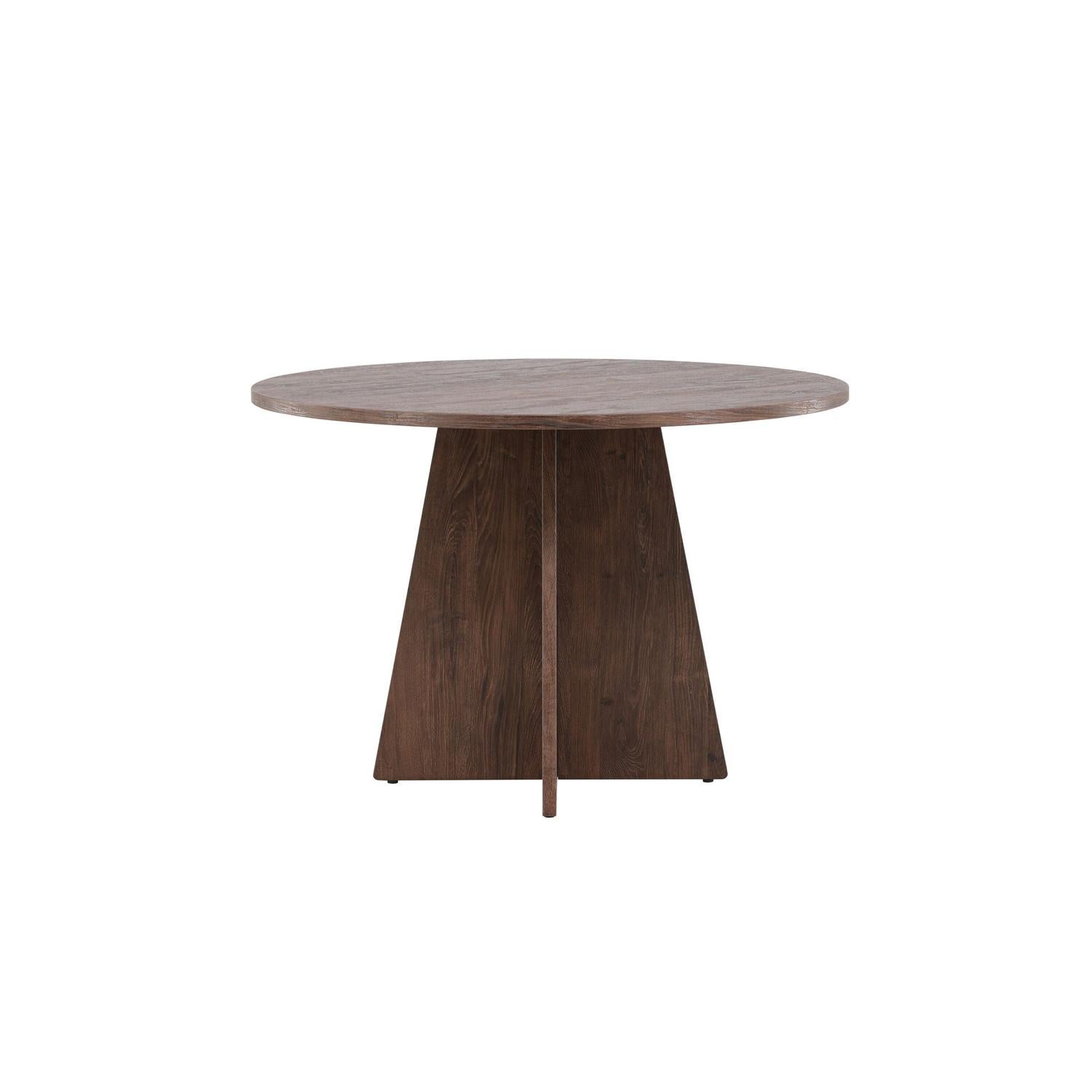 Venture Home Bootcut Dining Table ⌀110 - Mocca /-Venture Home-le canapé