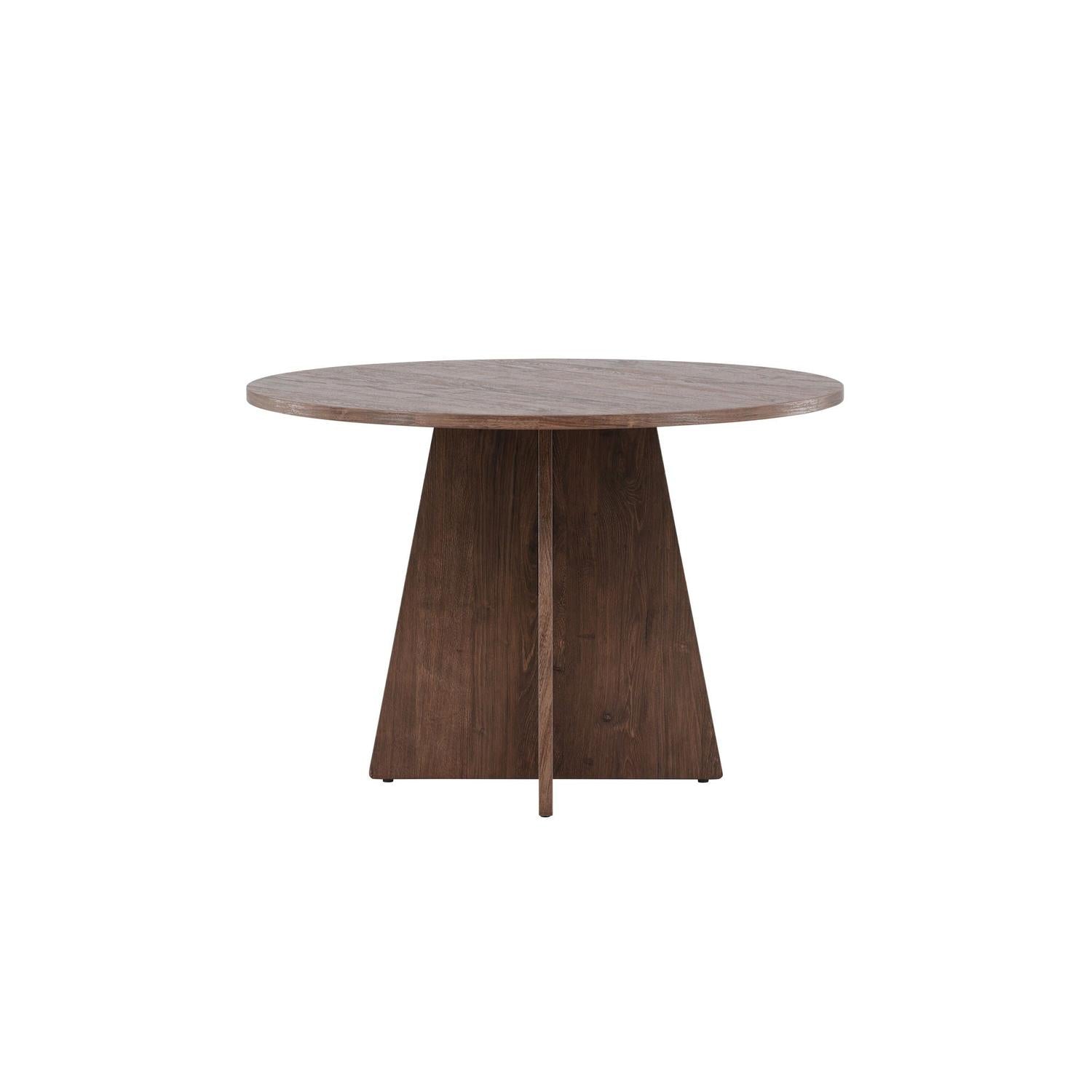 Venture Home Bootcut Dining Table ⌀110 - Mocca /-Venture Home-le canapé