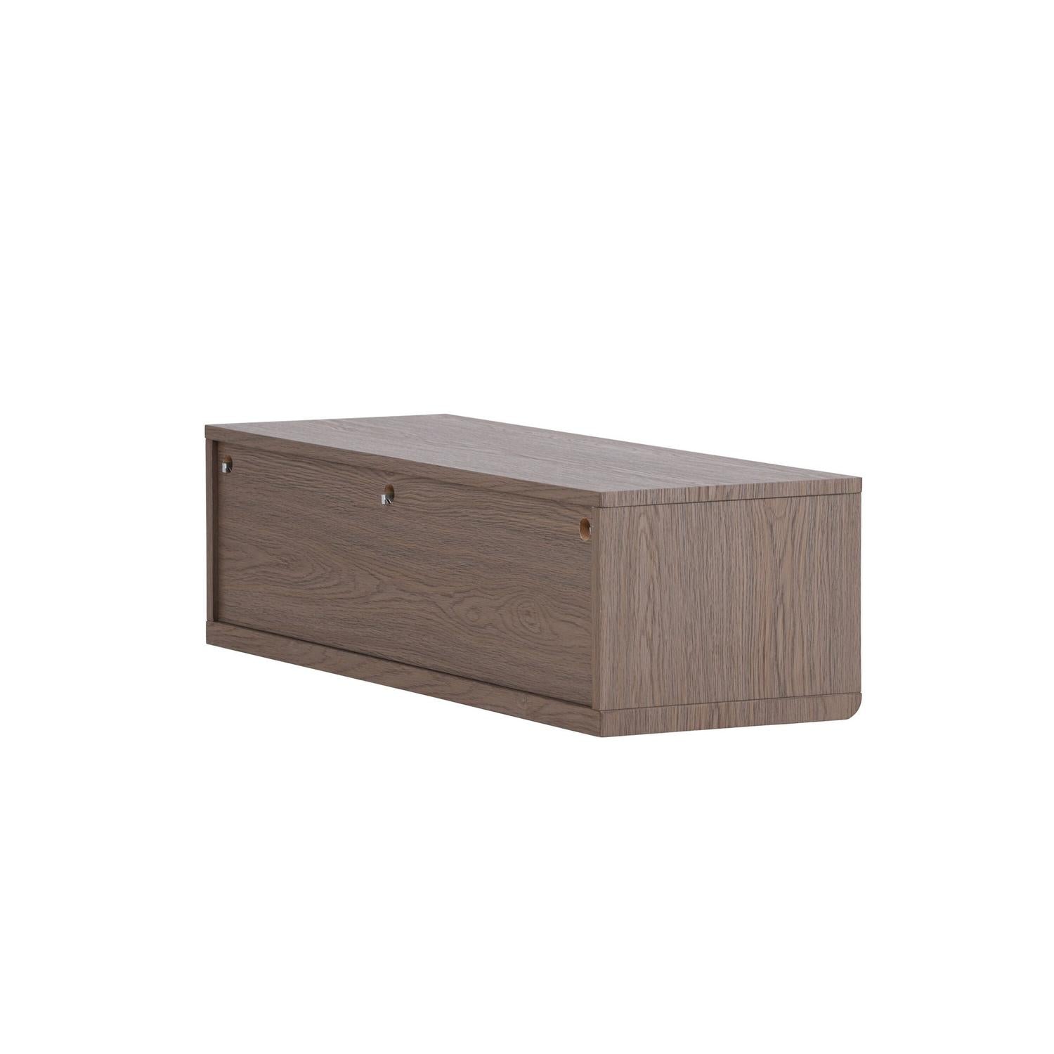 Venture Home Dragh TV Stand 100x35x28 cm - MDF Frame / Mocca 3D Paper-Venture Home-le canapé
